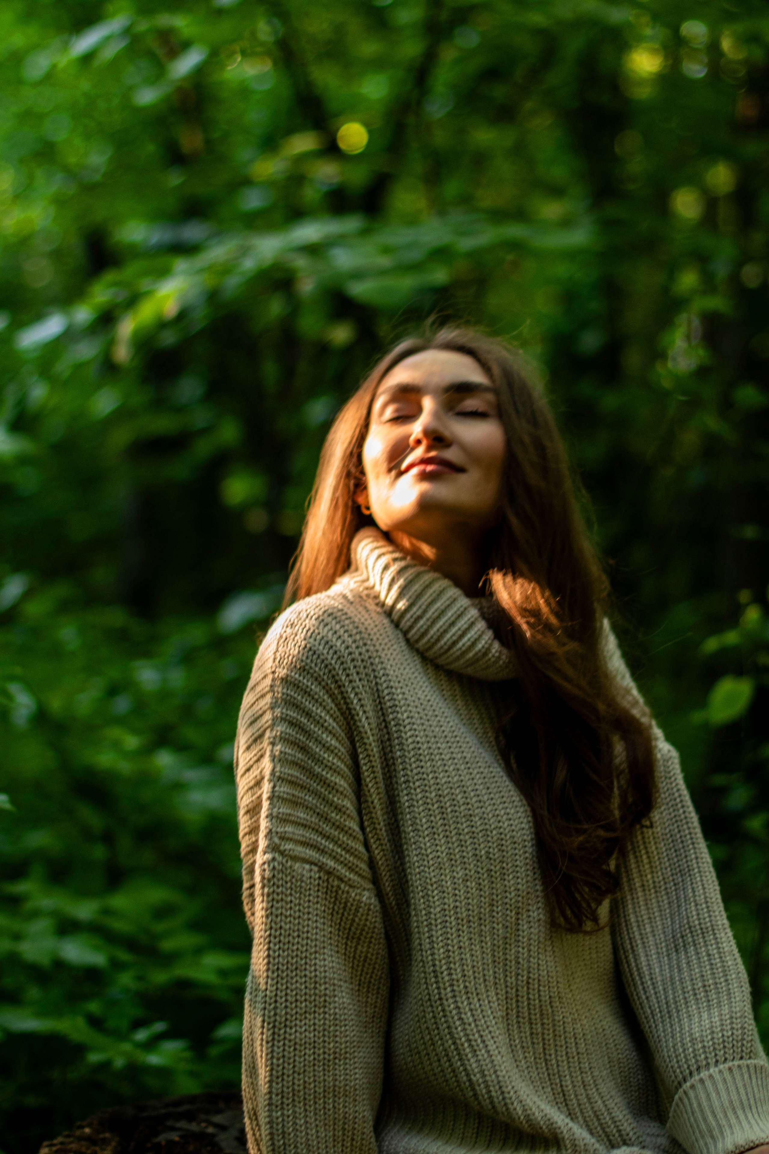 Индивидуальная фотосессия в лесу. Портретный фотограф в Казани Кодылева Диана
