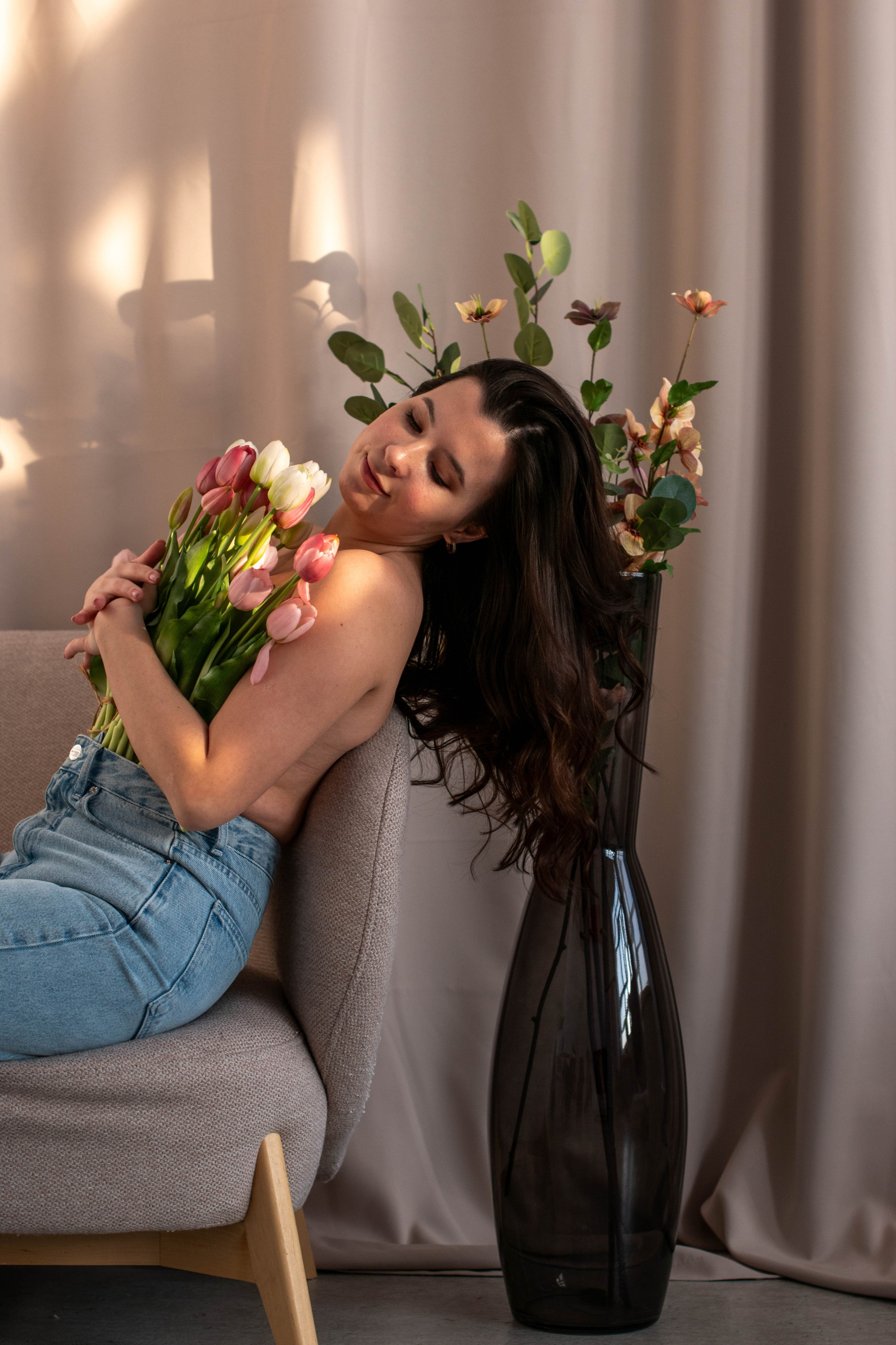 Женская студийная фотосессия. Портретный фотограф в Казани Кодылева Диана