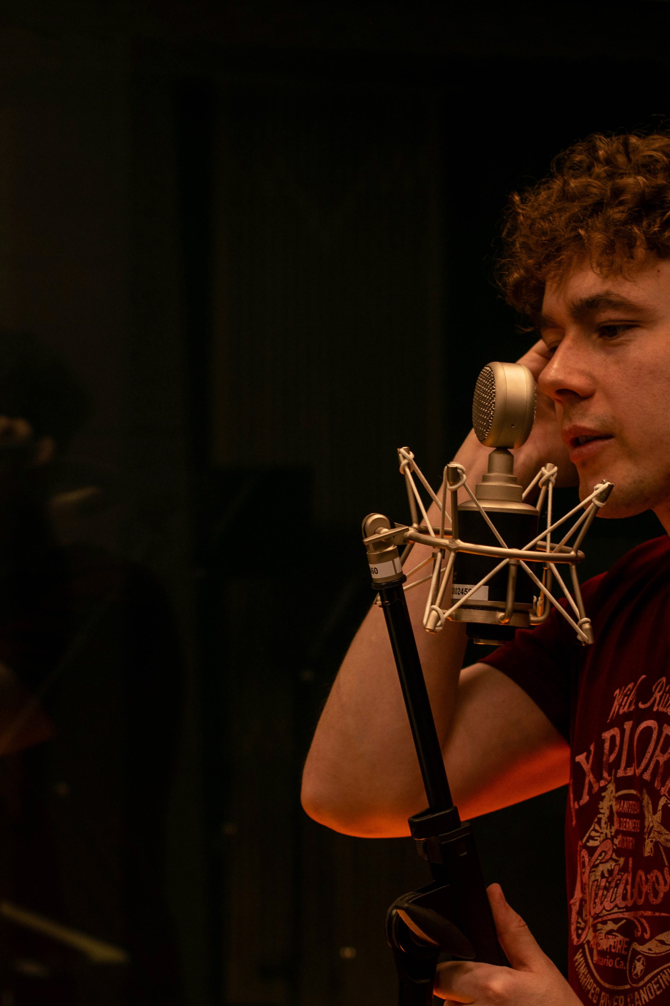 Портретная фотосессия в музыкальной студии. Портретный фотограф в Казани Кодылева Диана