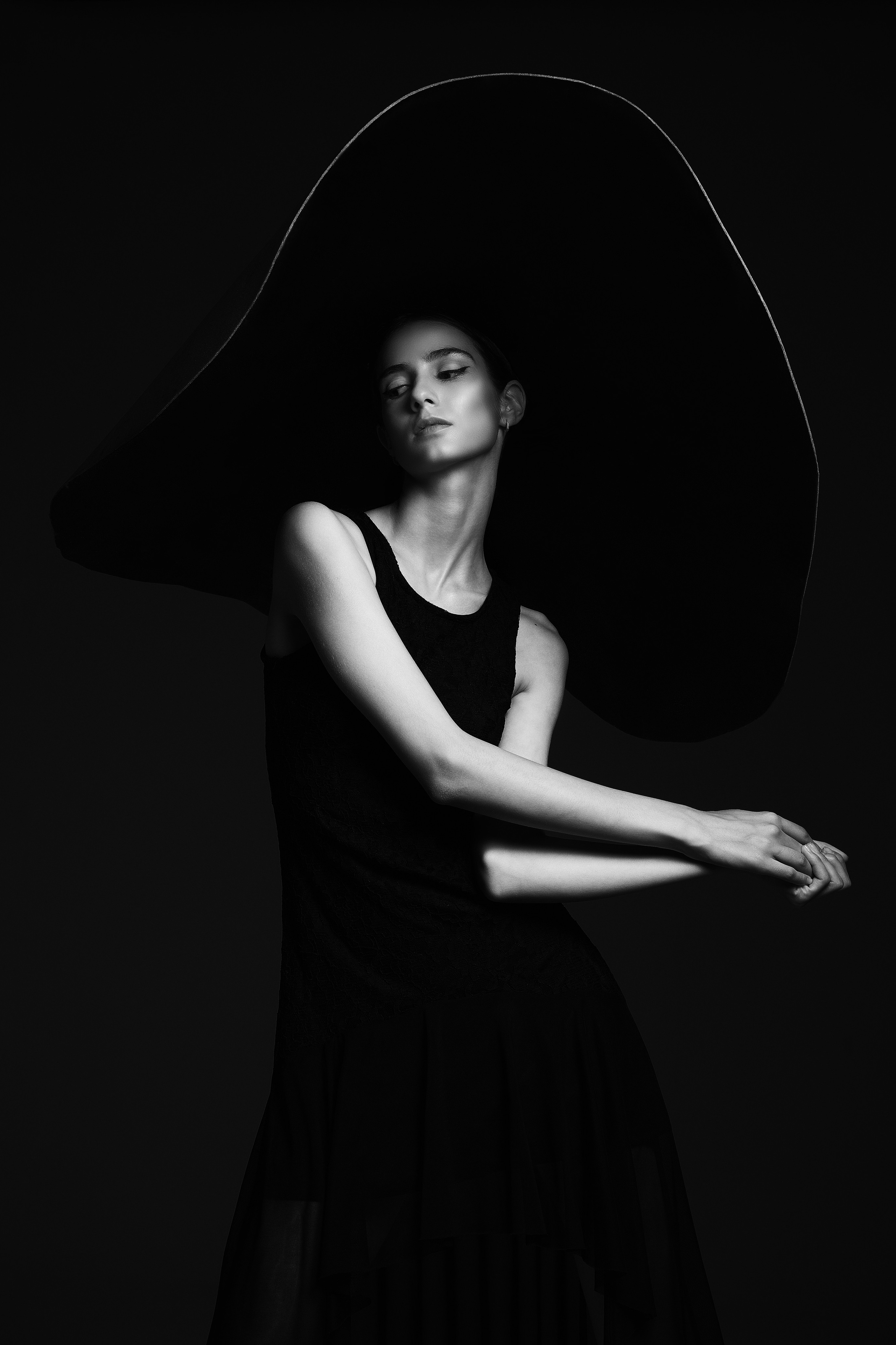 Femme au chapeau