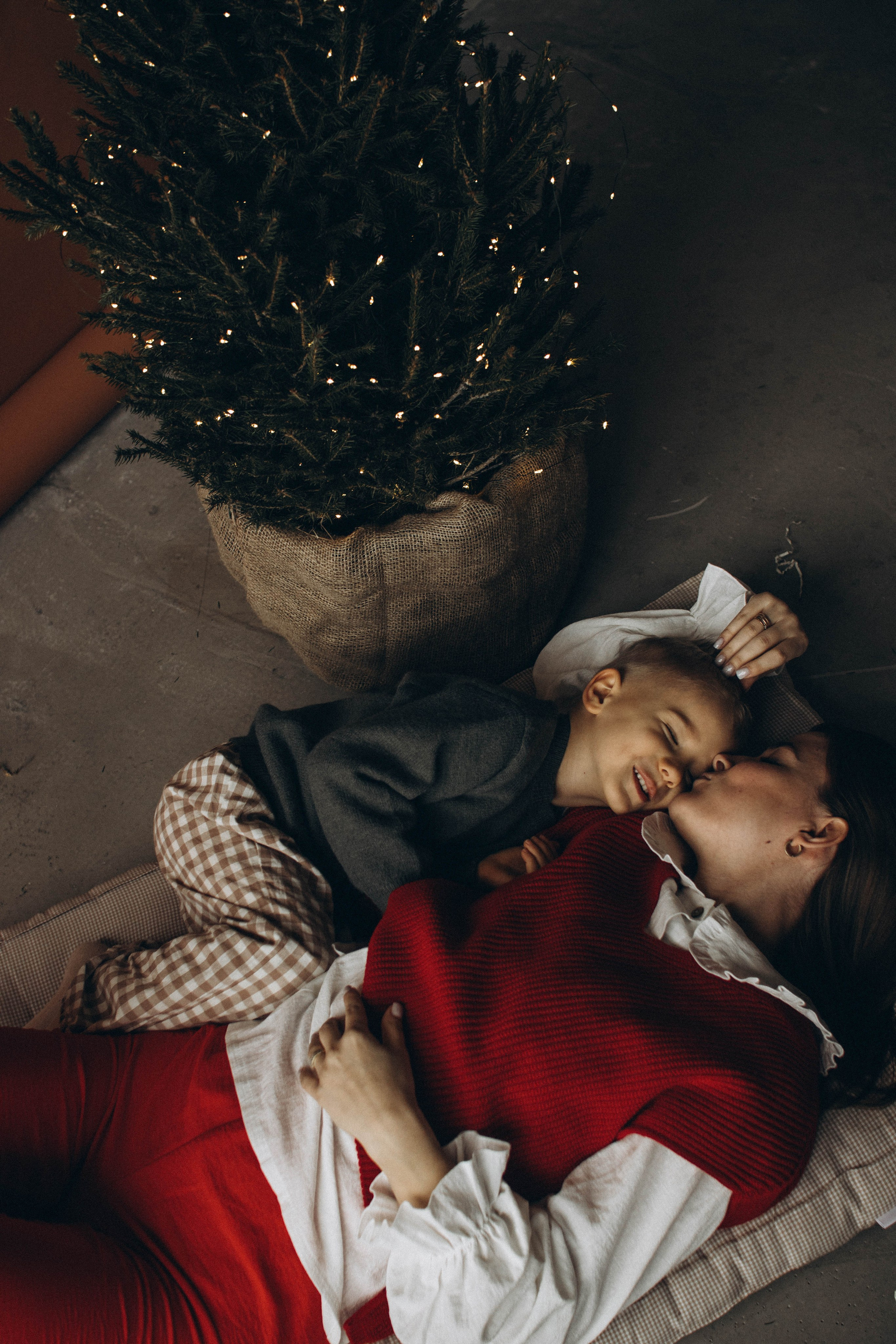 Надежда с сыном