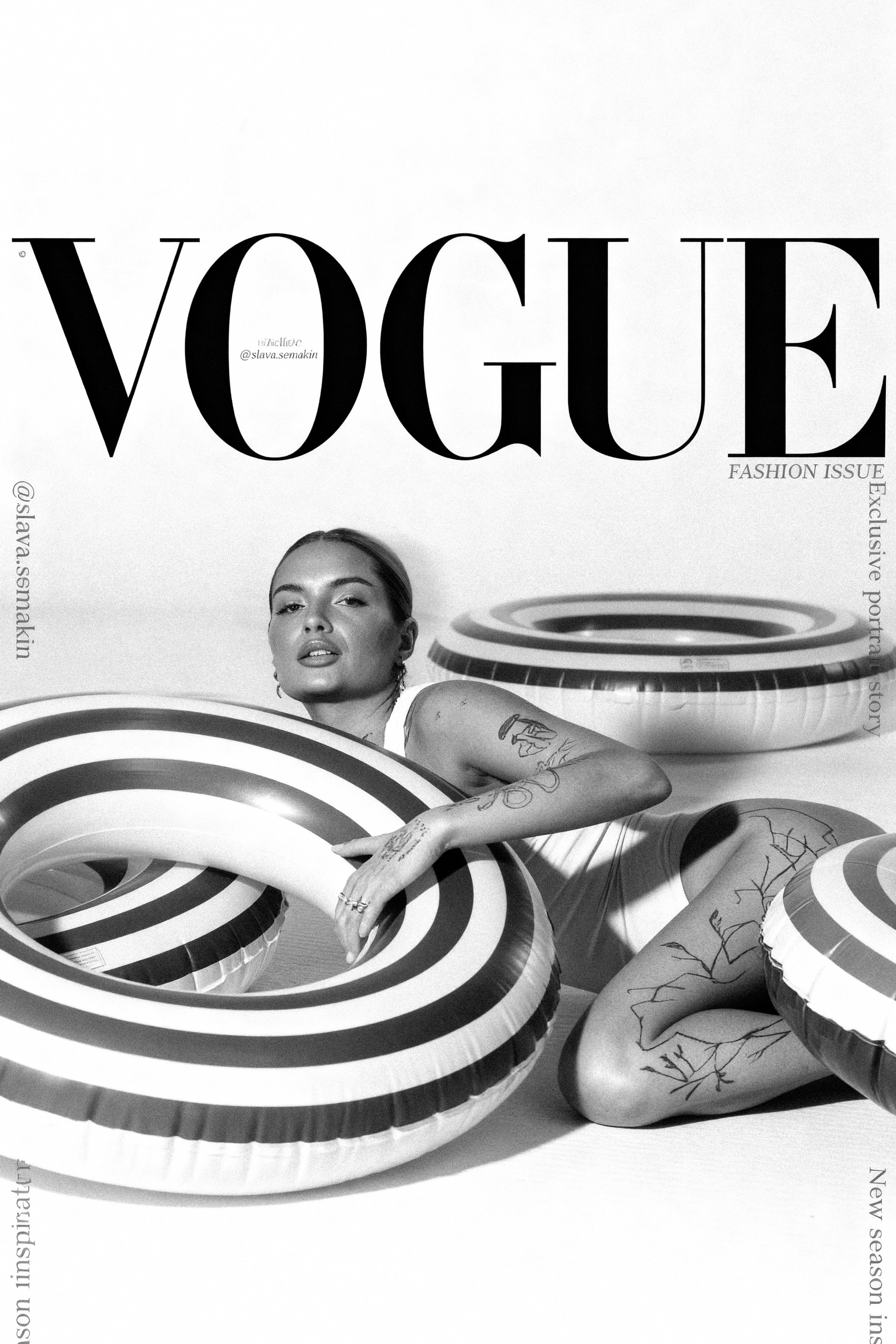 Фотосессия с кругами