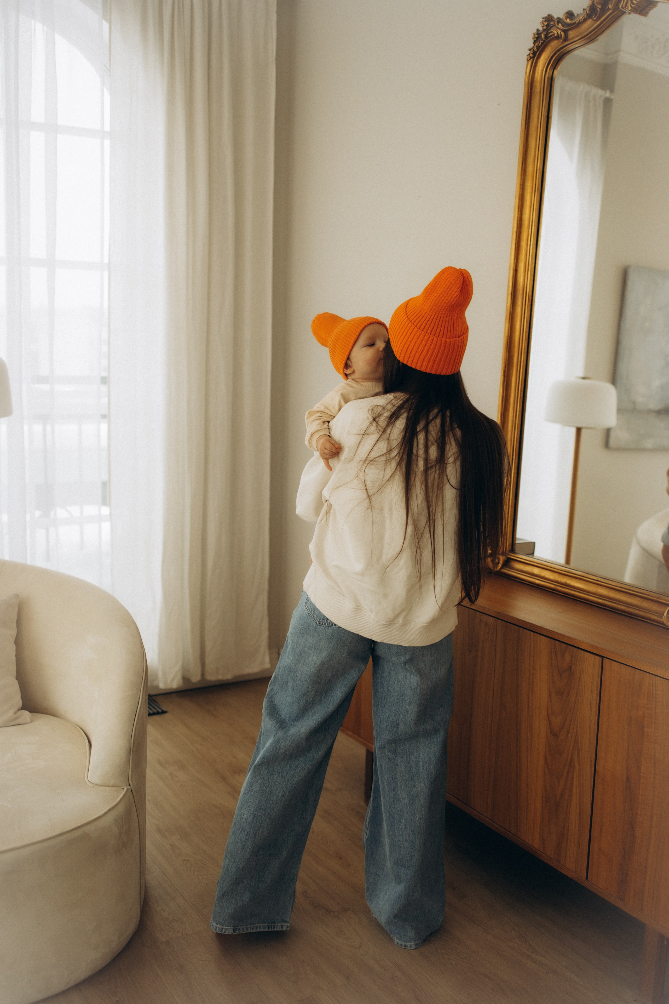 Кристина и сын