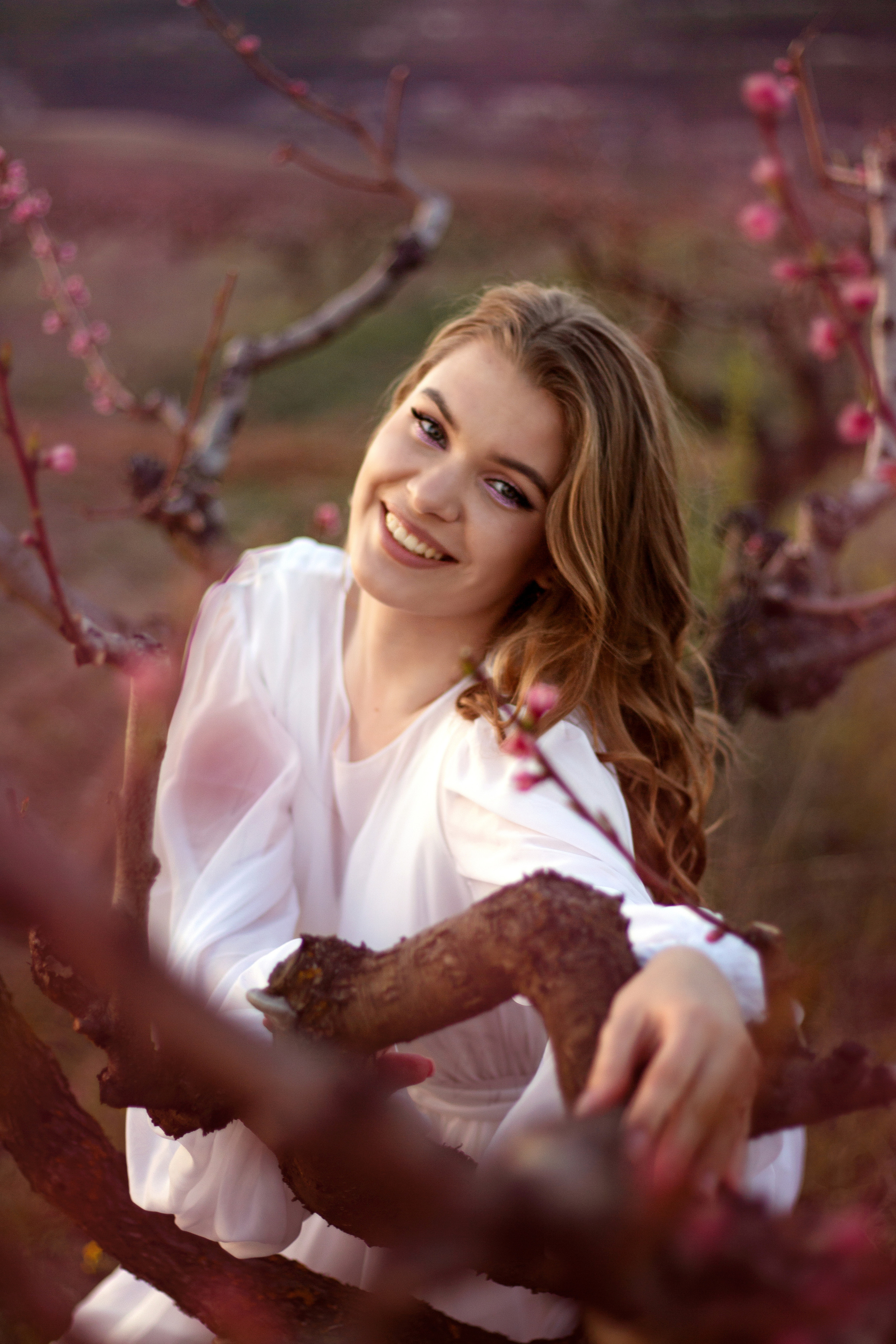 Александра, персиковые сады