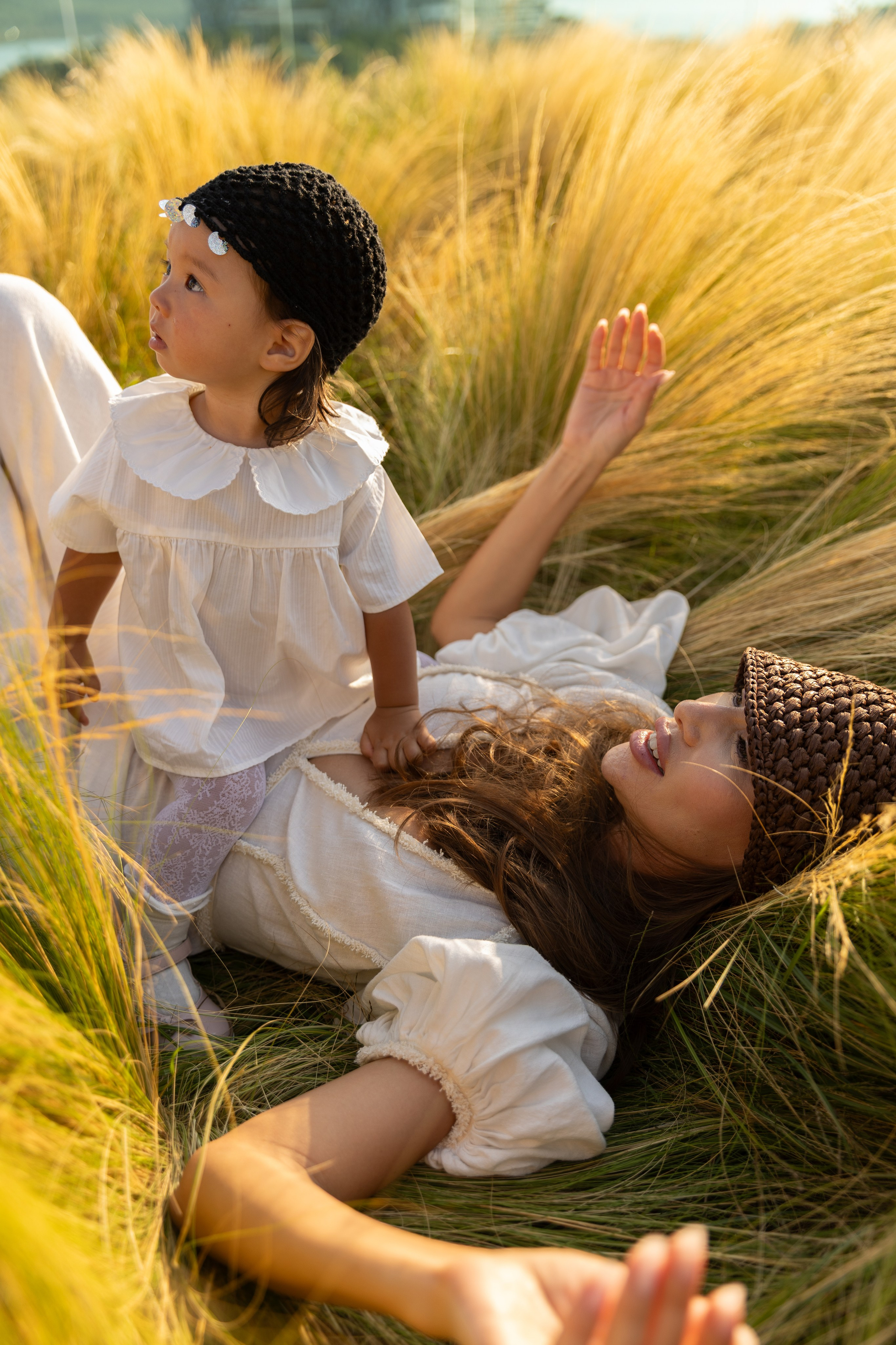 Family on&nbsp;Grass