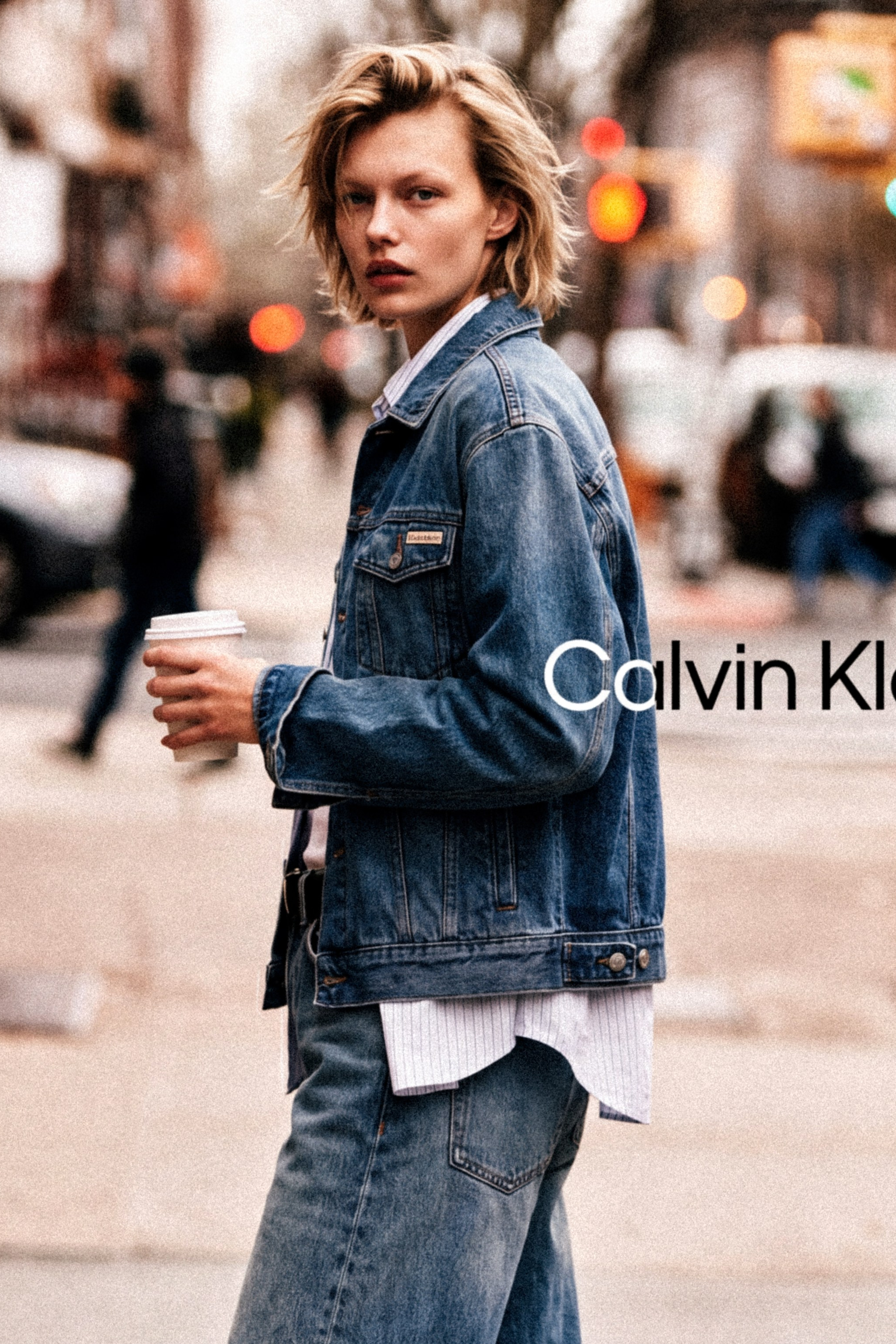 Calvin Klein. Ekaterina, AI Visual Director