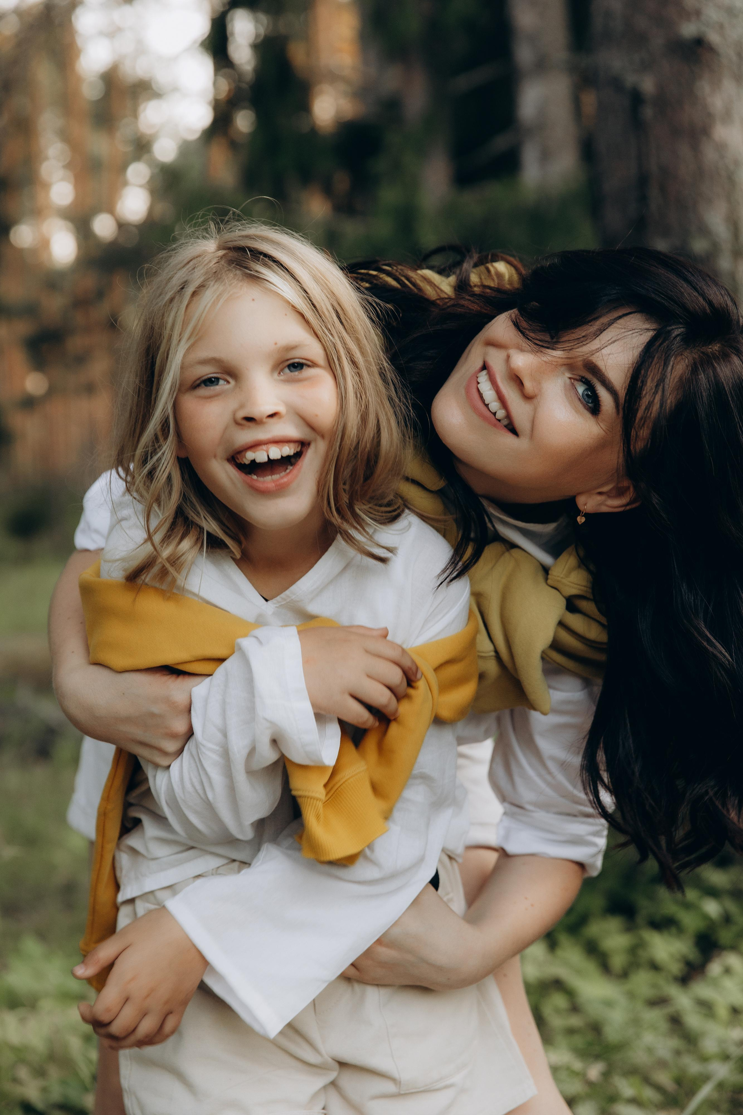 Мама Света и дочка Лера