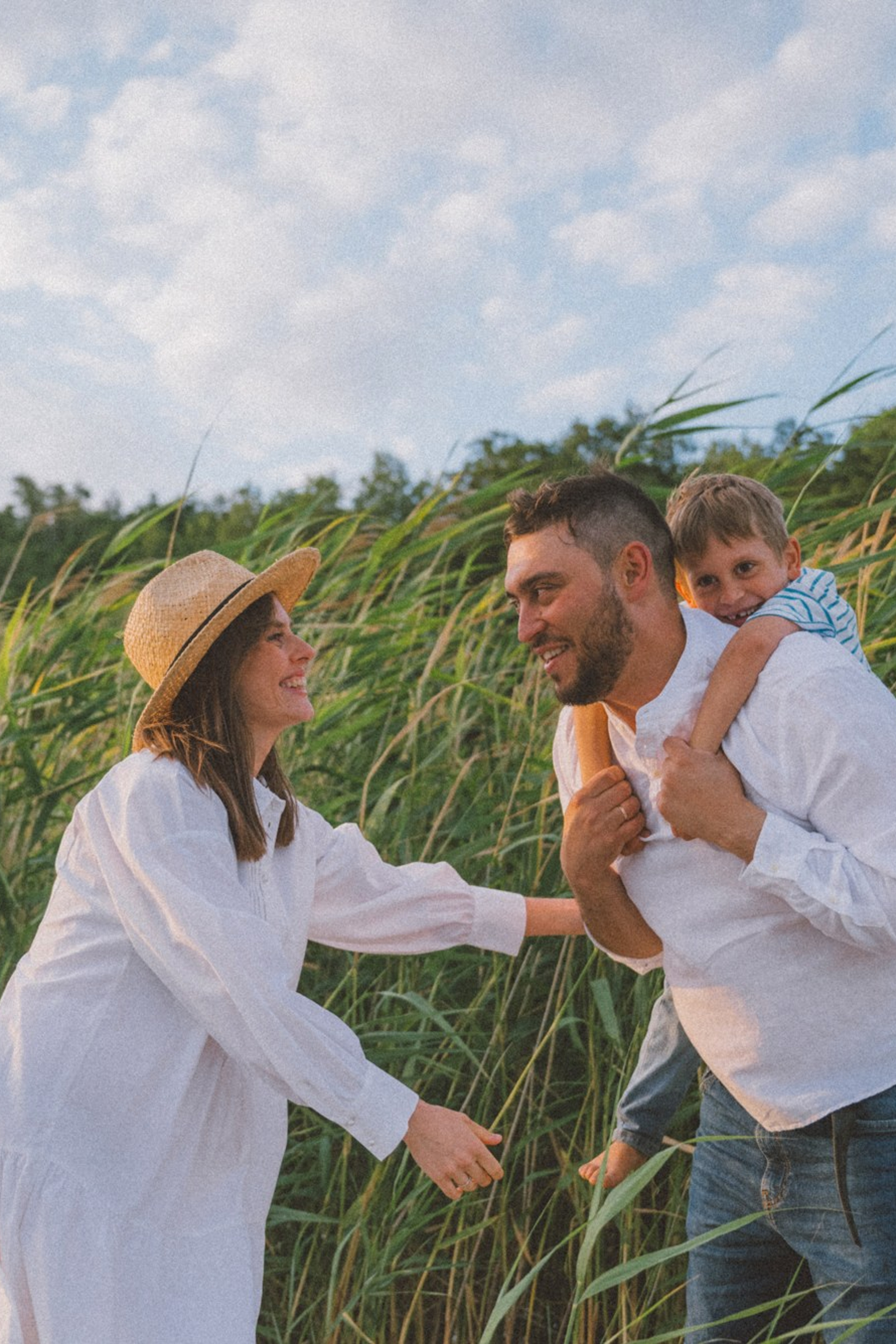 Дарья, Константин и Федя