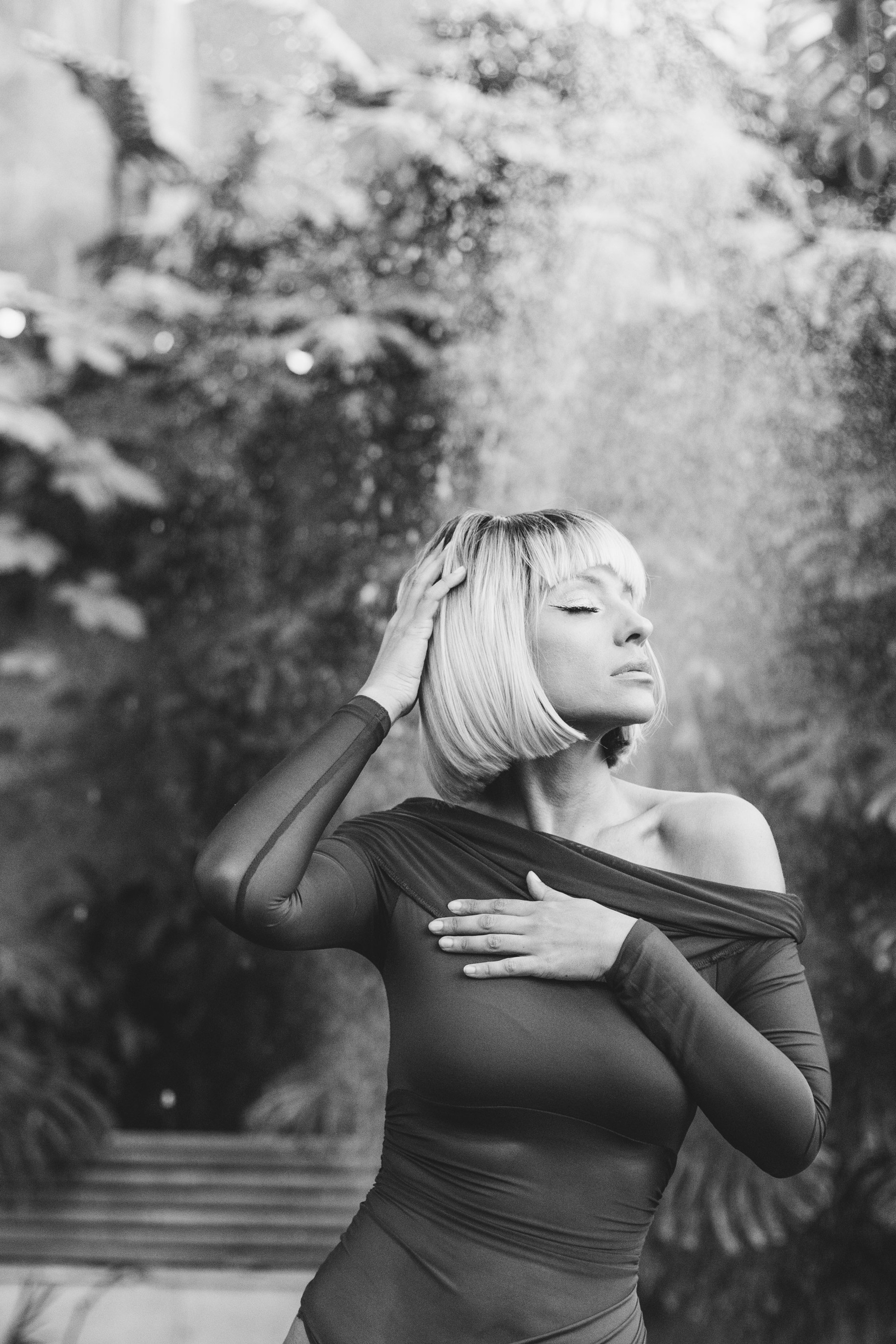 Кристина. Оранжерея Таврического сада. Санкт-Петербург 2025