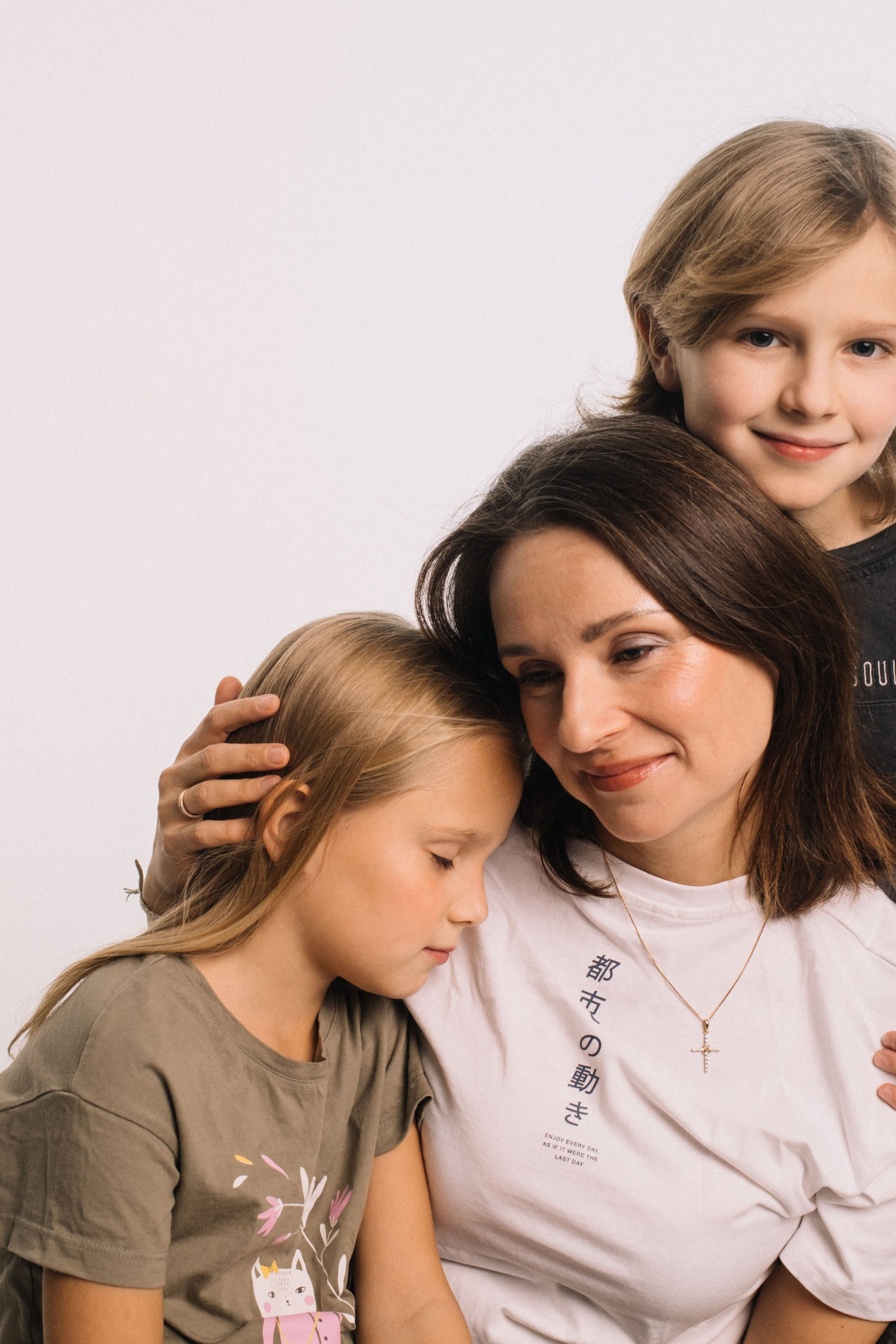 Ксения и семья 2024