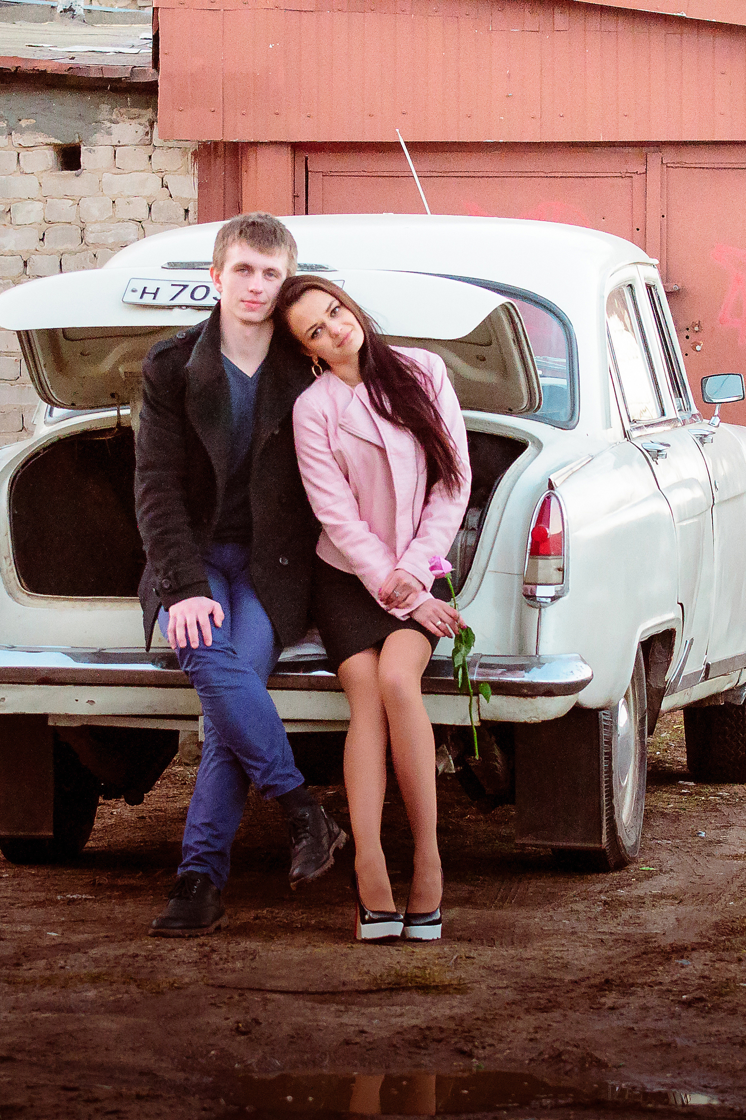 Love Story. Прокат Аренда ретро автомобилей Волга ГАЗ 21  Кострома