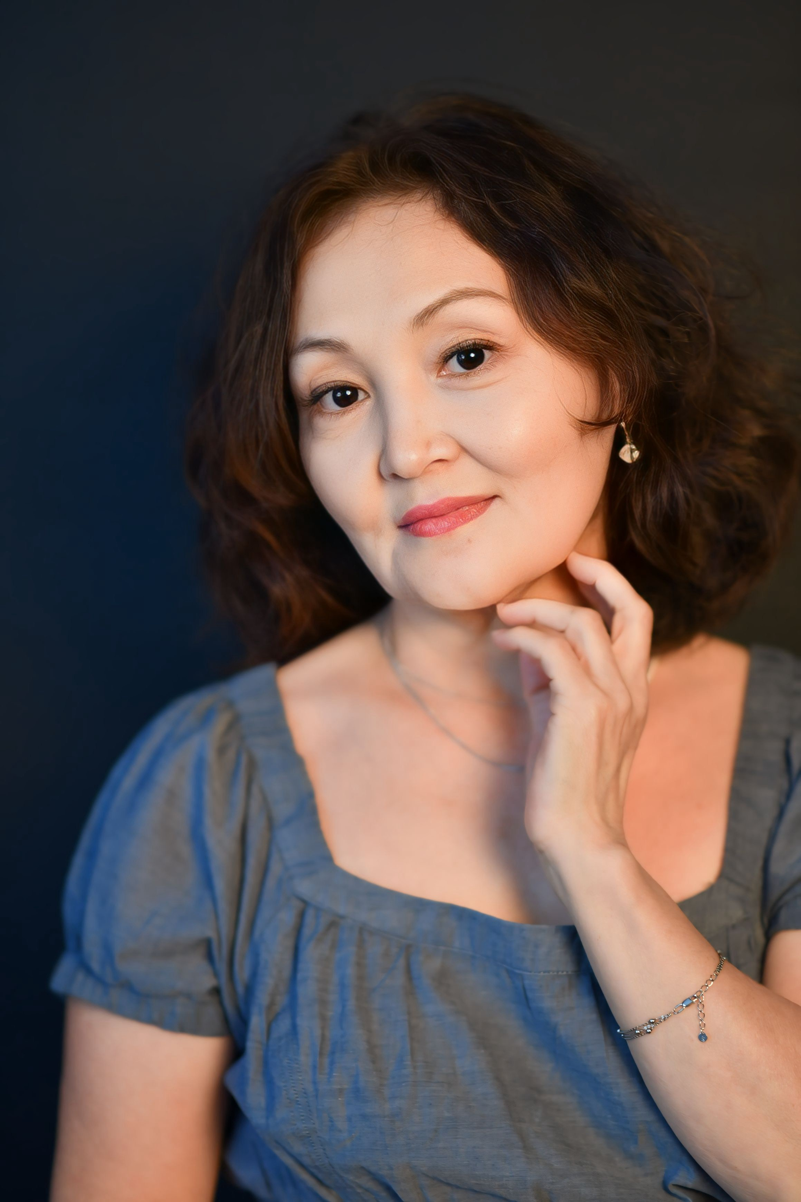 Портретная съемка в студии