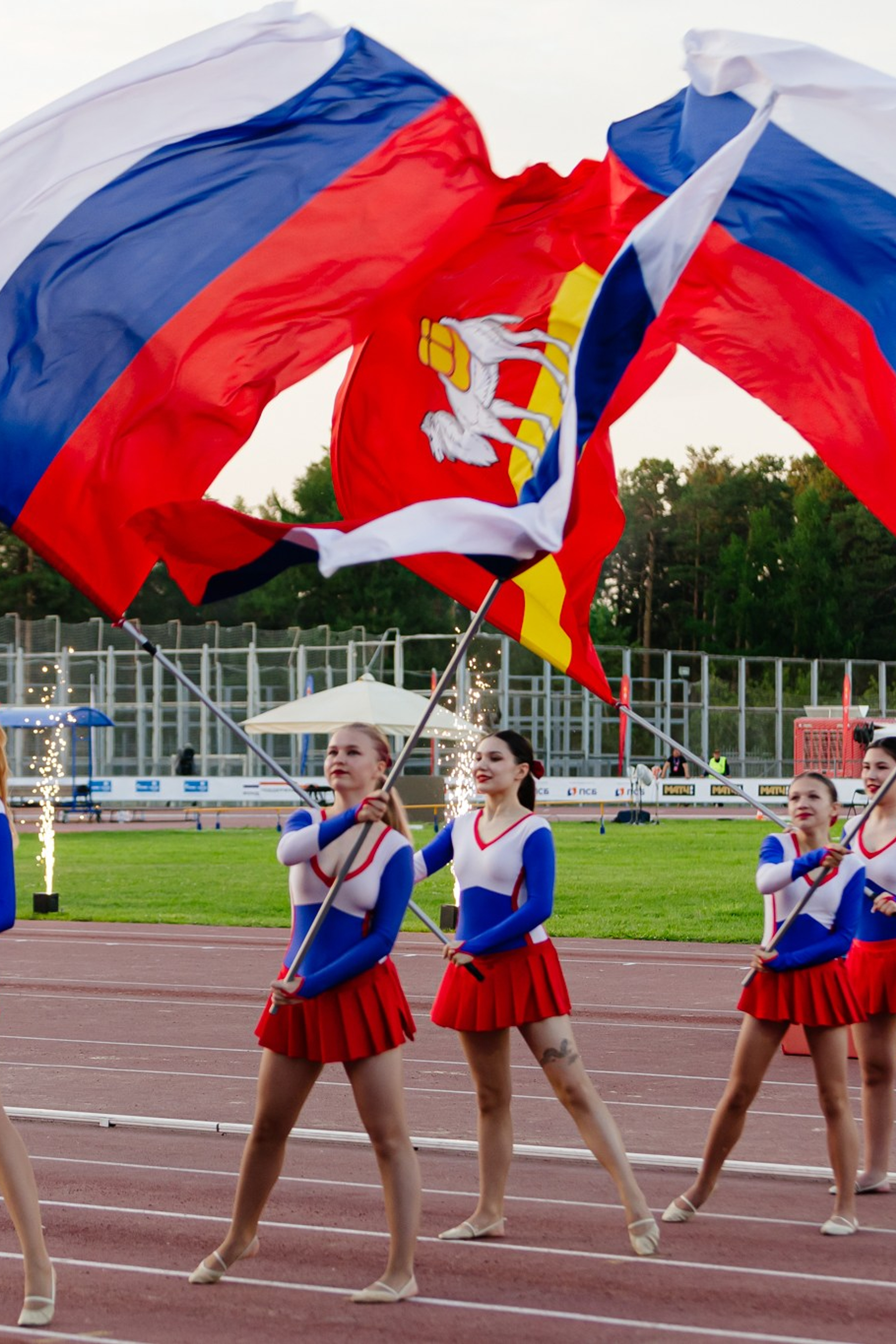 Открытие чемпионата по легкой атлетике 2023