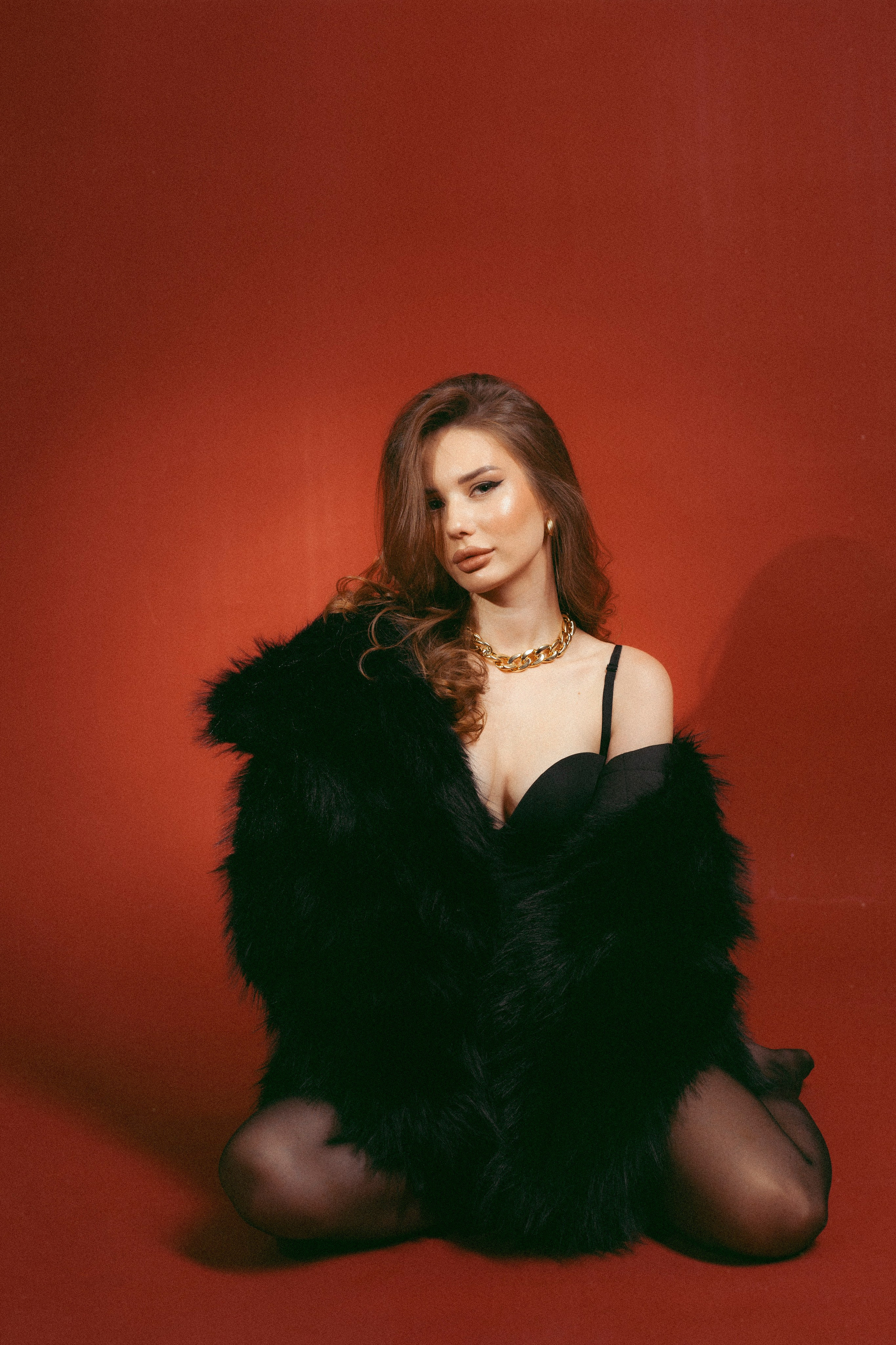 Алиса. Снежная студийная фотография. Коммерческий и индивидуальный фотограф в Ростове-на-Дону