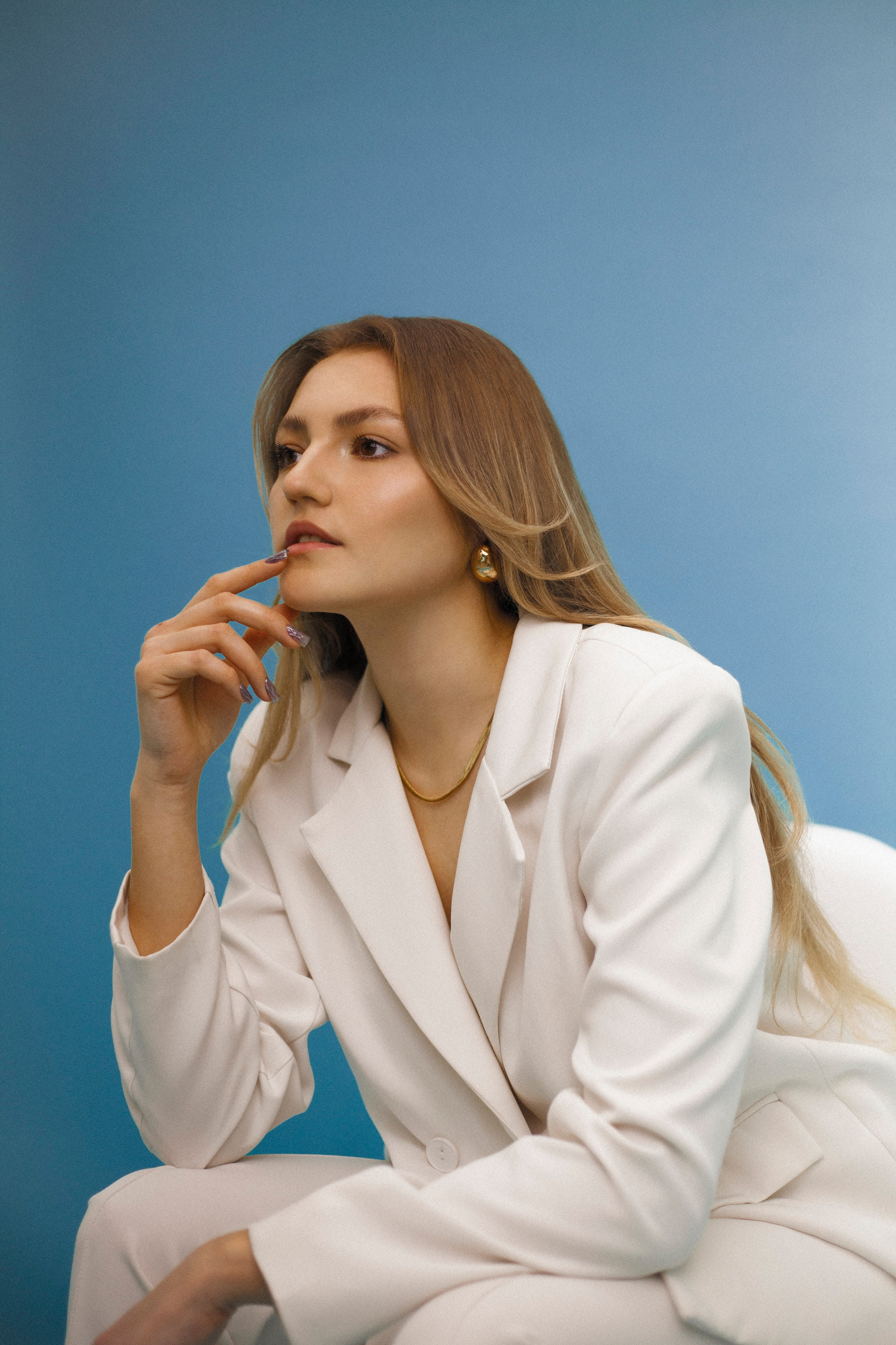 Алиса. Снежная студийная фотография. Коммерческий и индивидуальный фотограф в Ростове-на-Дону