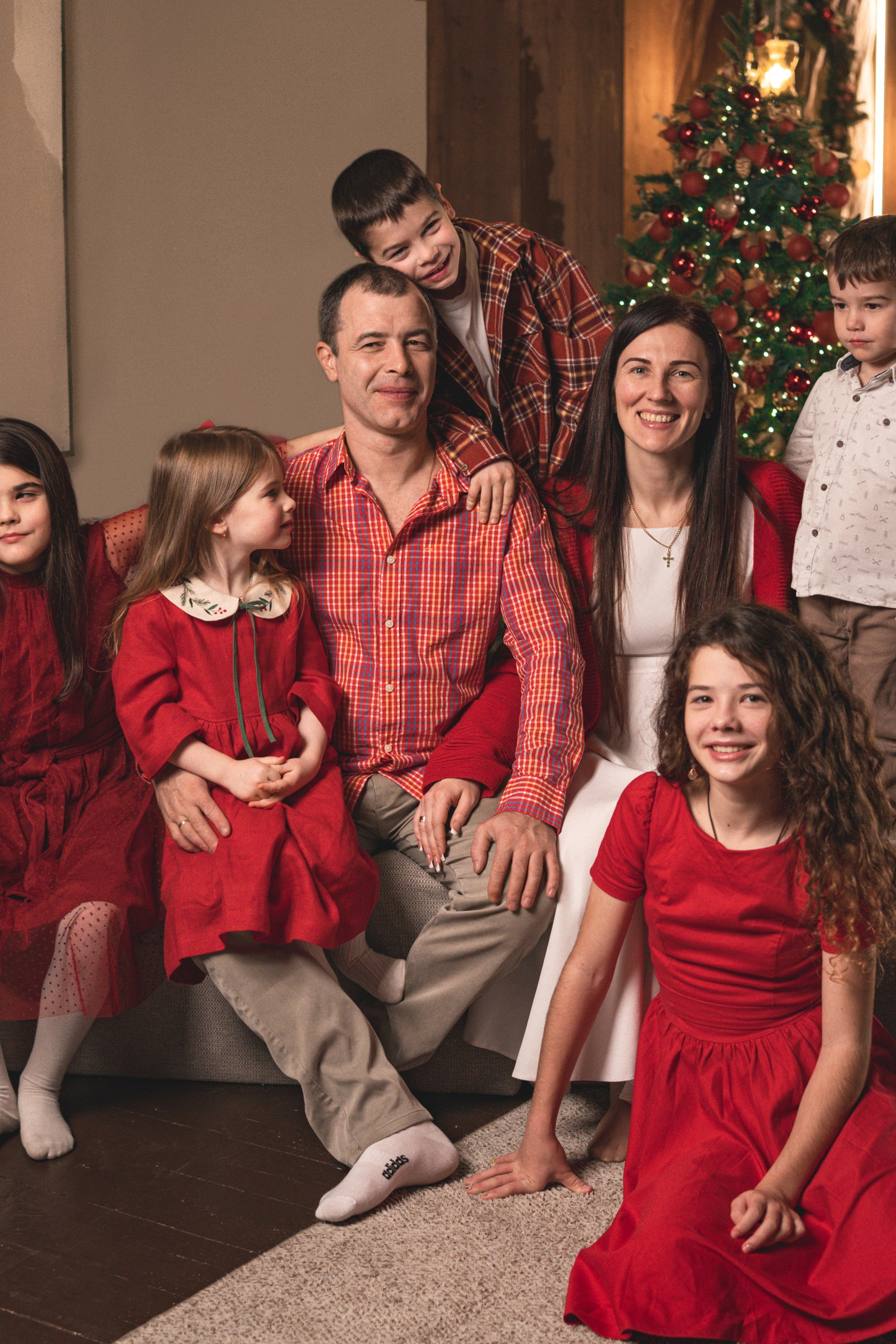 Новогодняя история большой прекрасной семьи Ирины