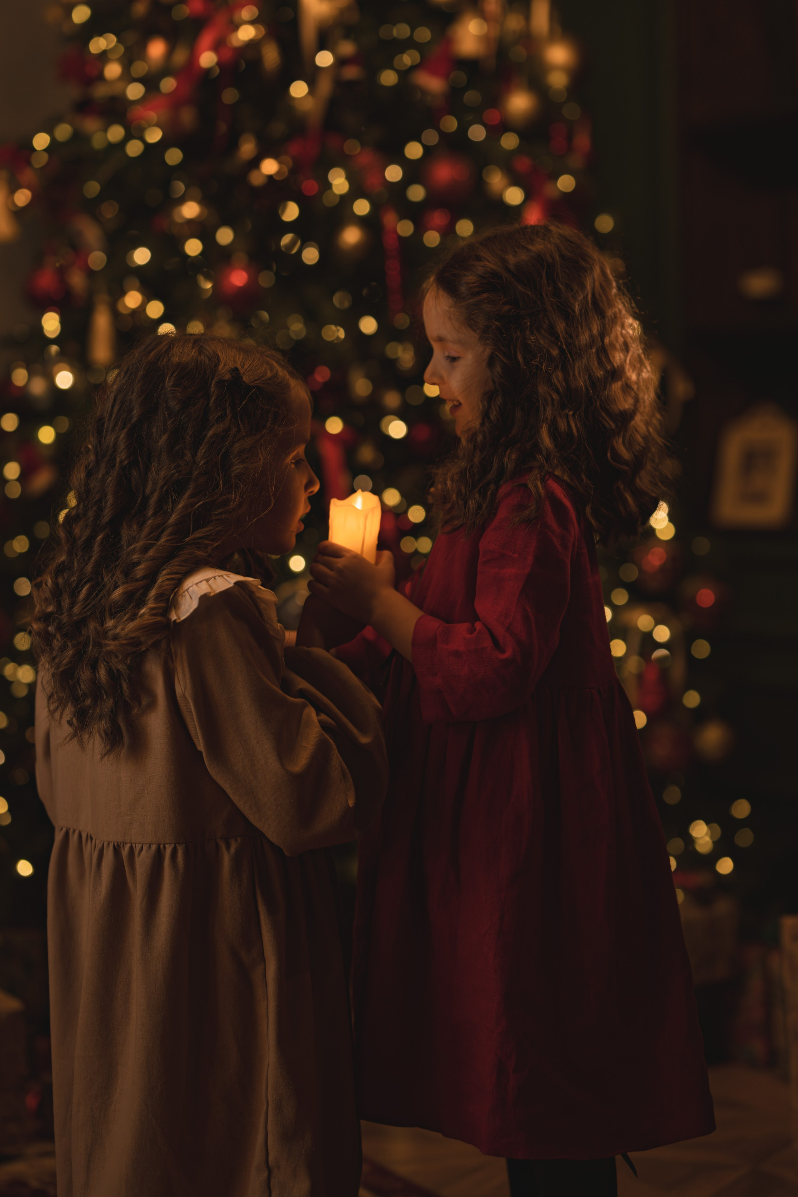 Уютным зимним вечером