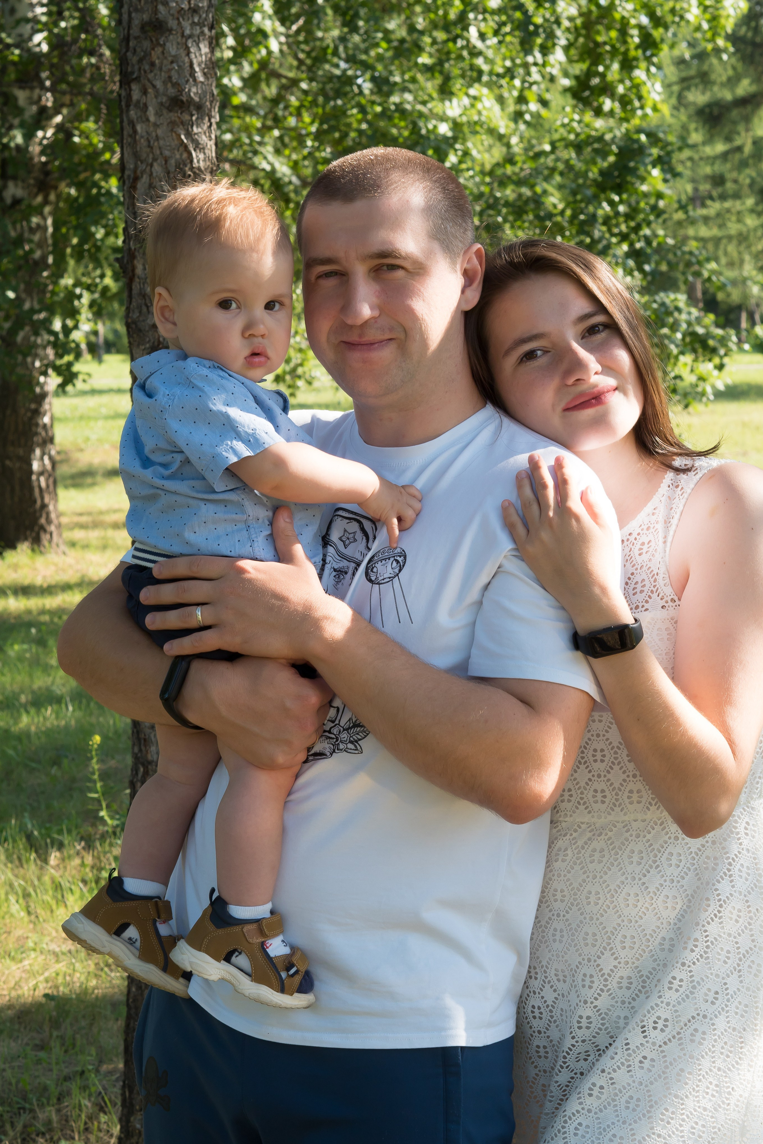 в Гвардейском парке