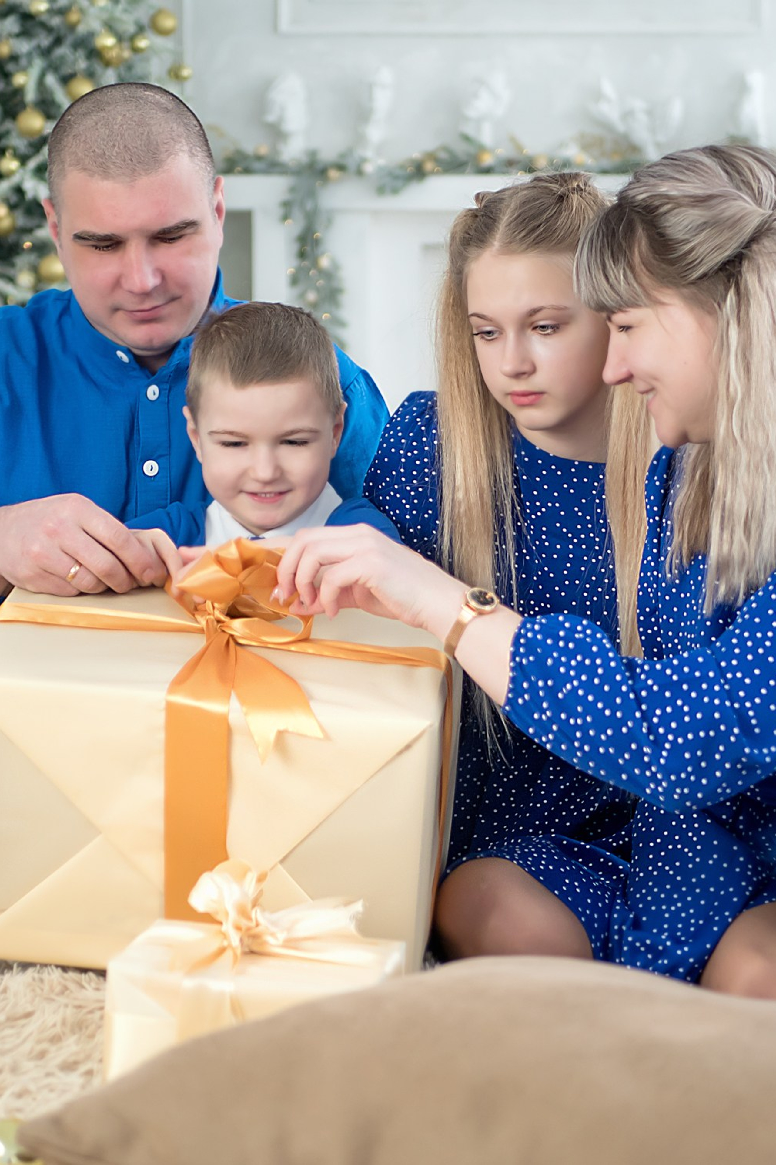 Яна и ее красивая семья