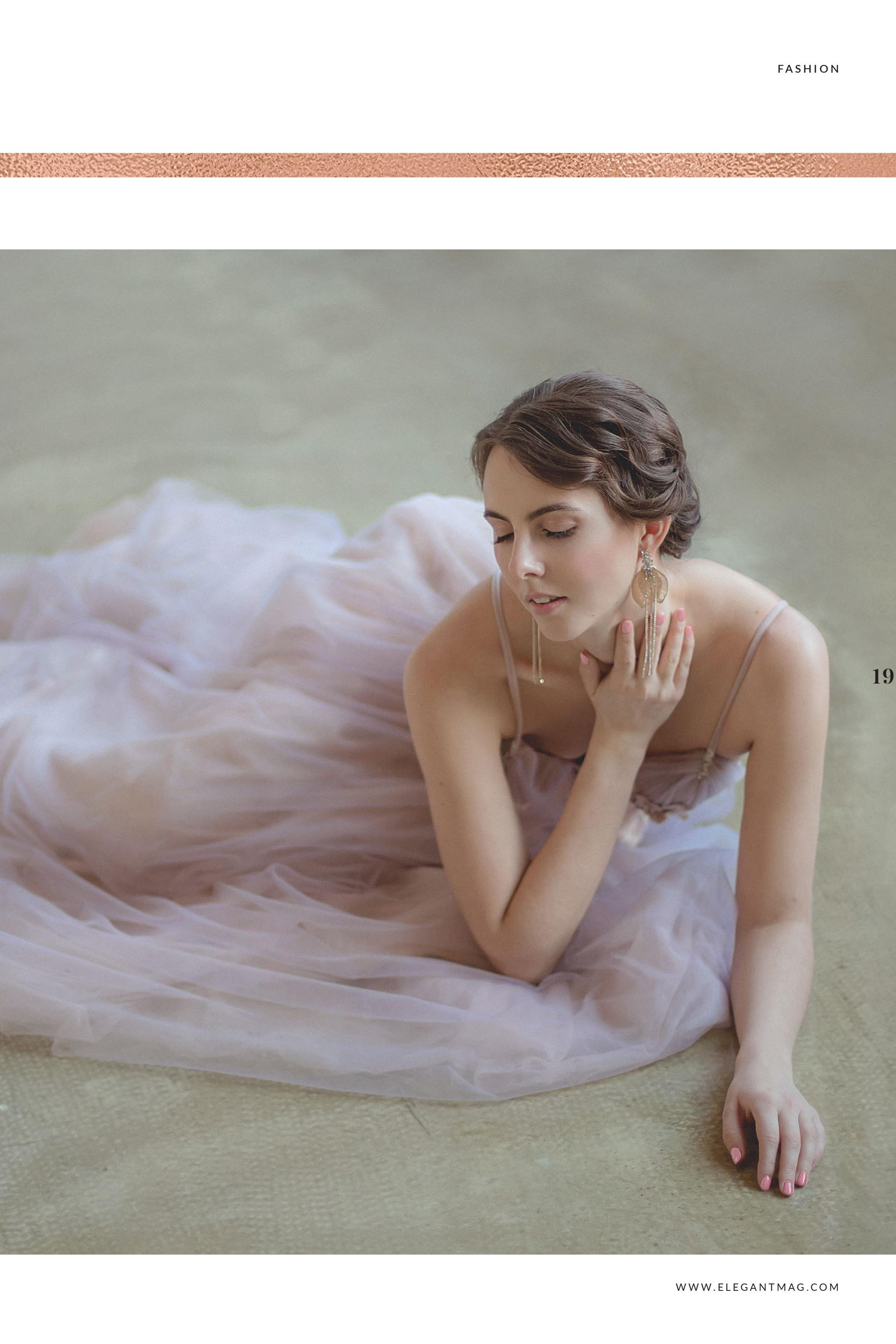 "The woman and her versatility" for ELEGANT MAGAZINE