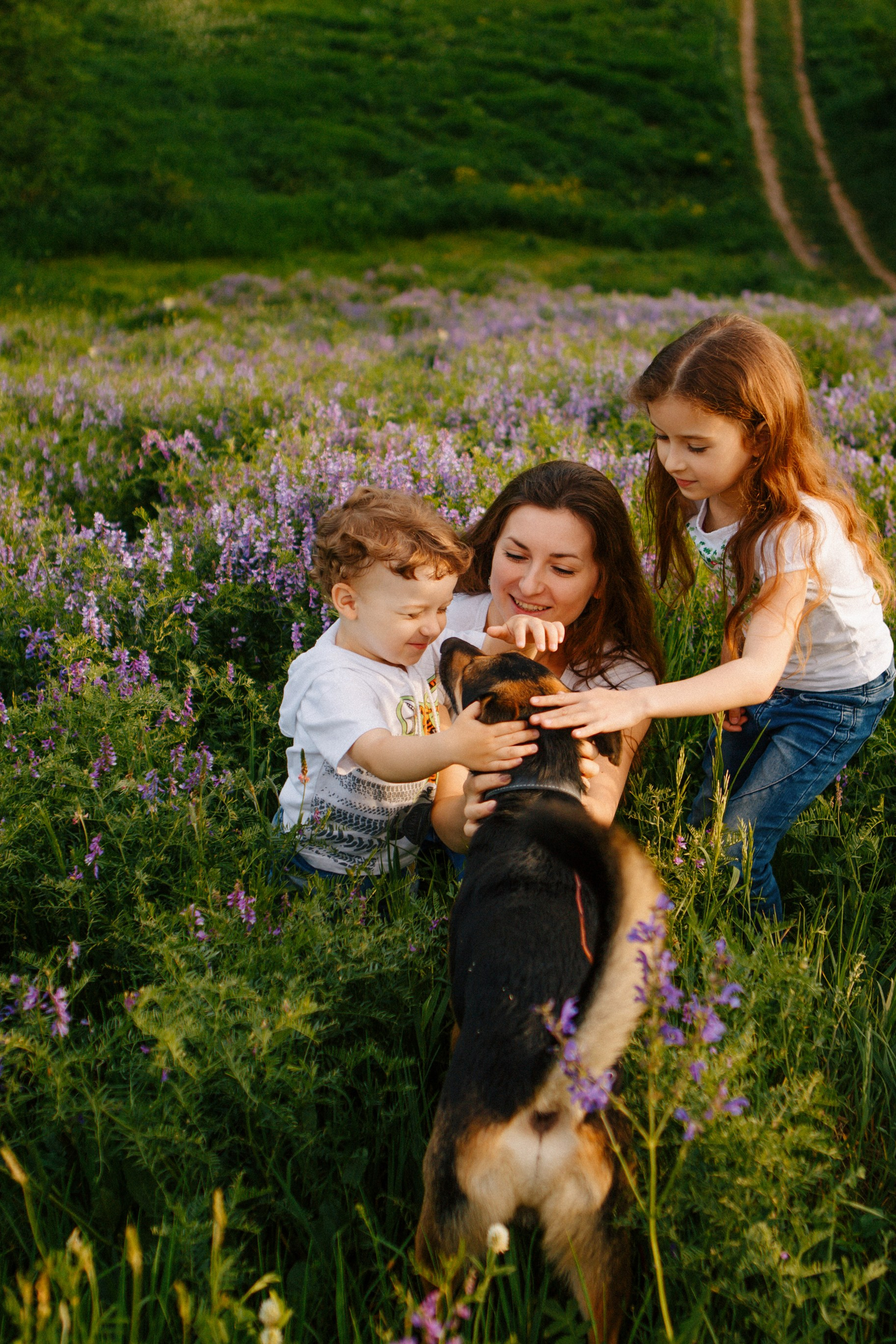 Ира, Саша, Ксюша, Макс