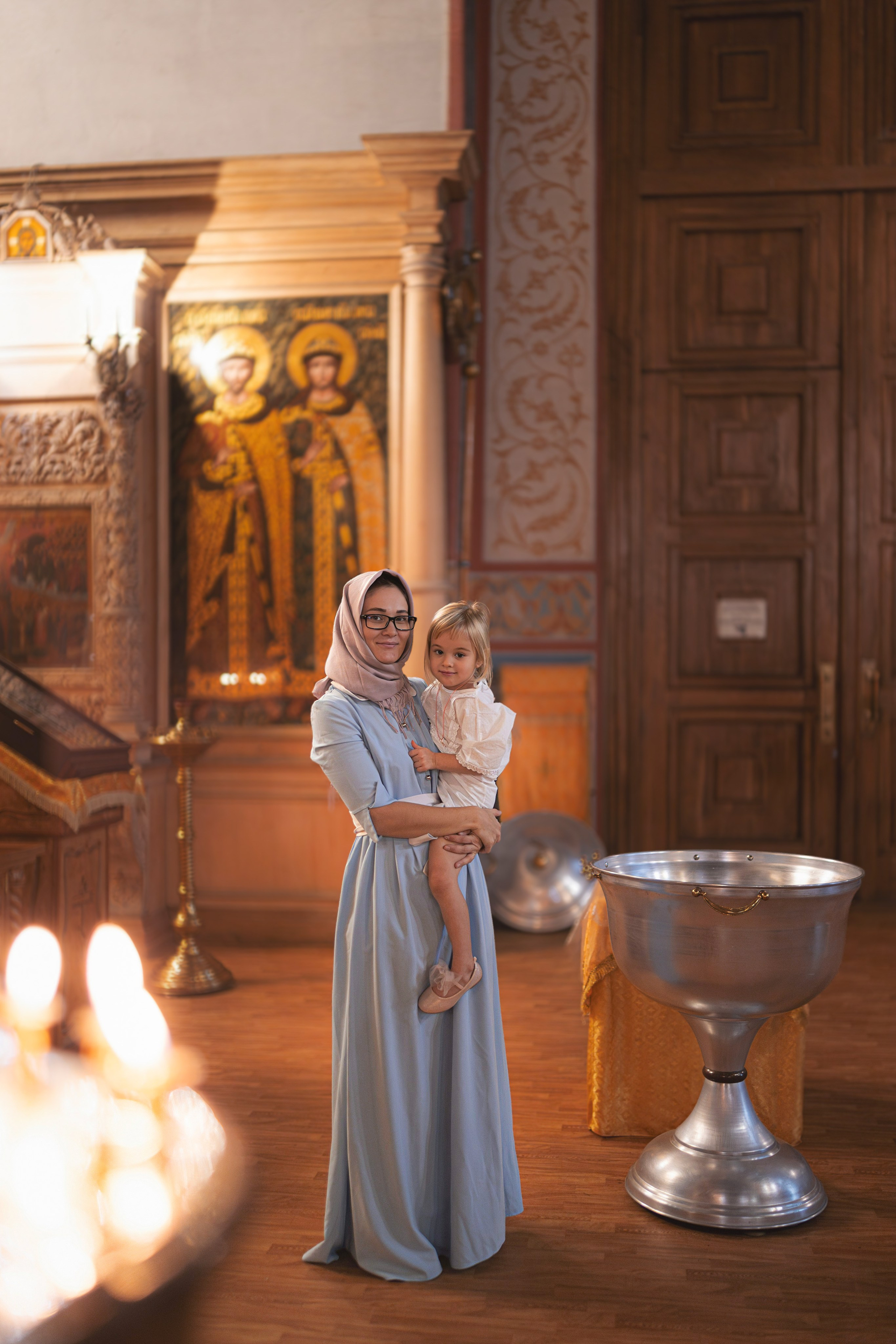 Зимнее Love story: Фотосессия в бежевых оттенках. Семейный фотограф в Москве 📸