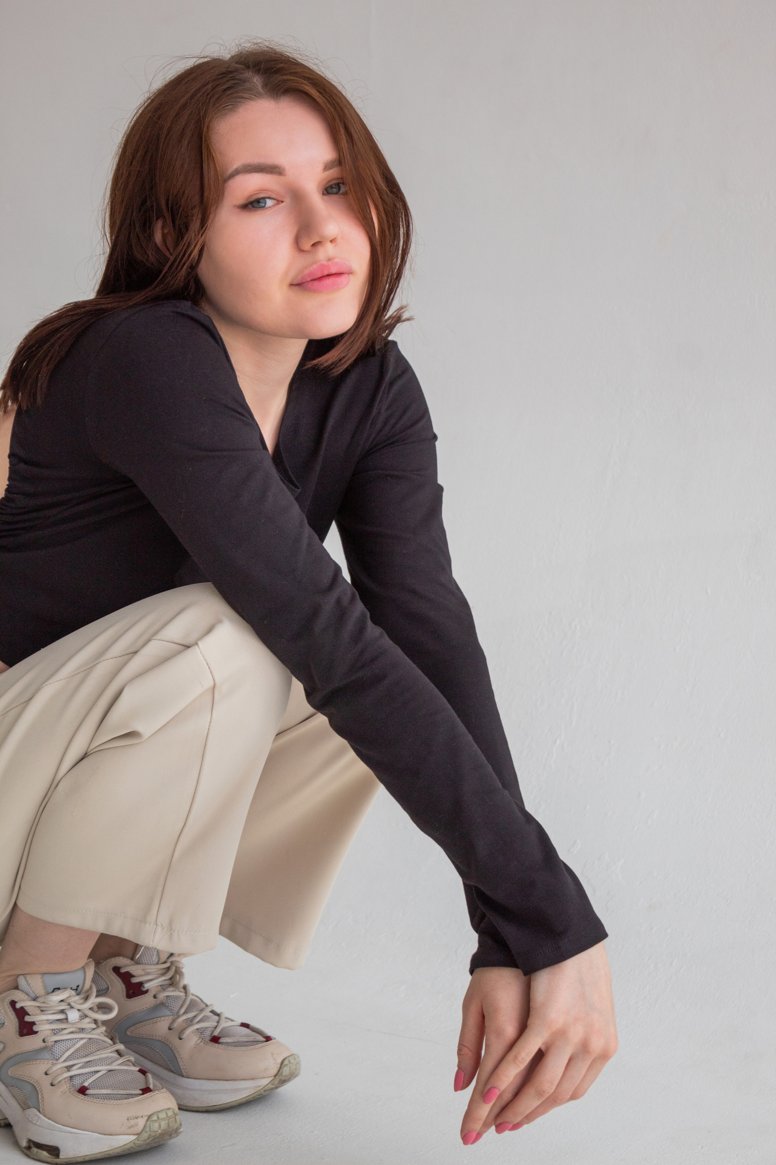 На циклораме