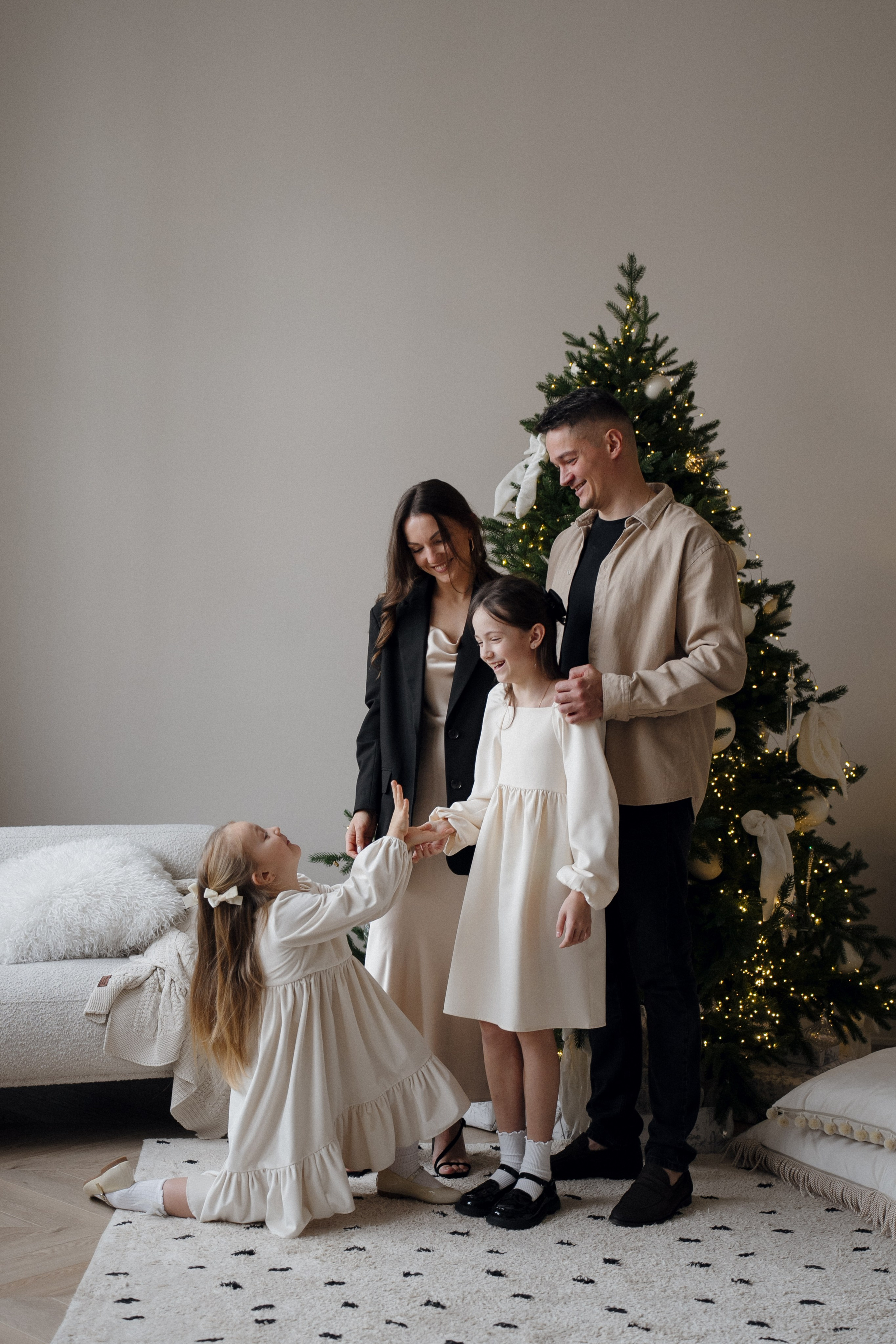 Новогодняя семейная фотосессия