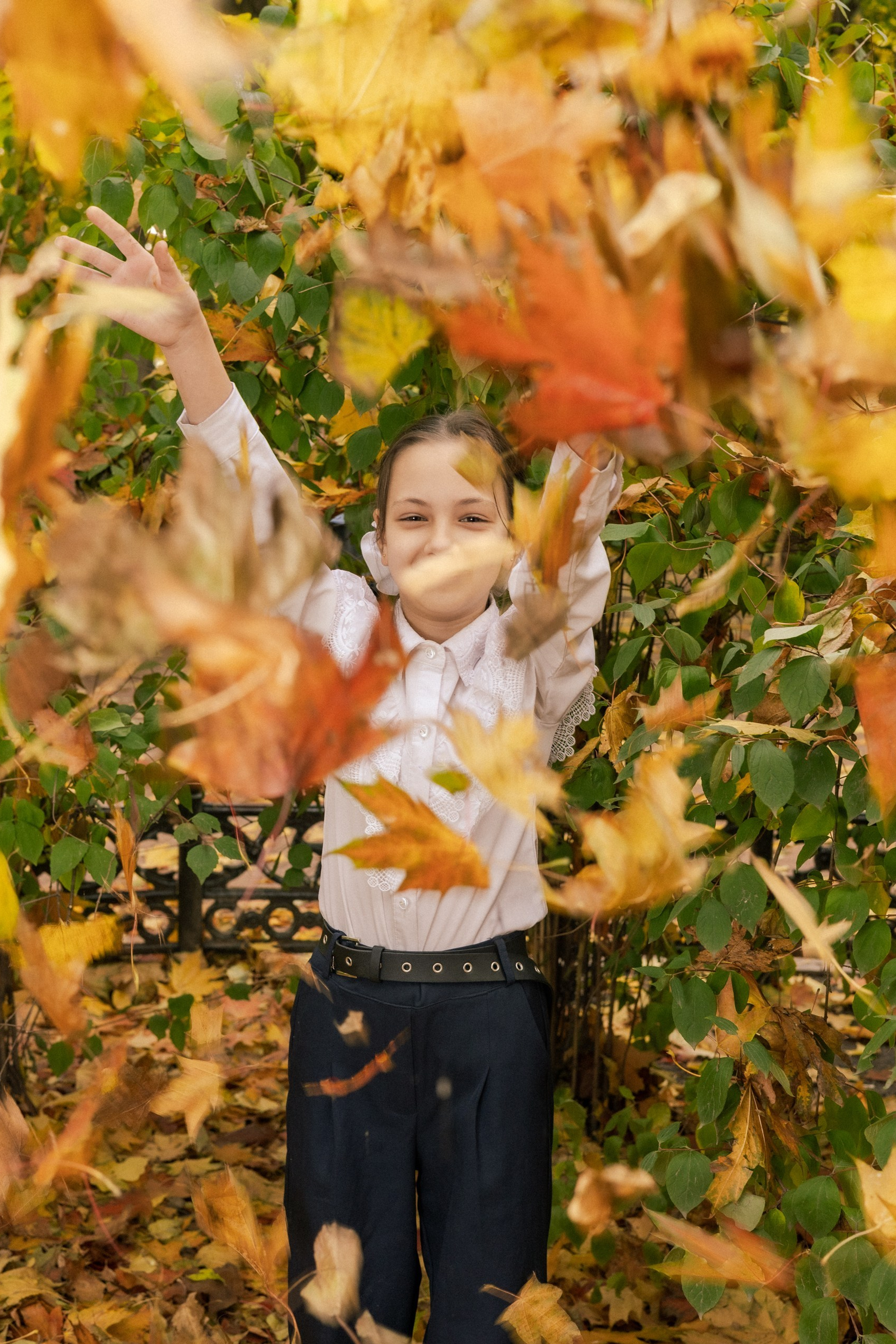 Дети Золотая осень