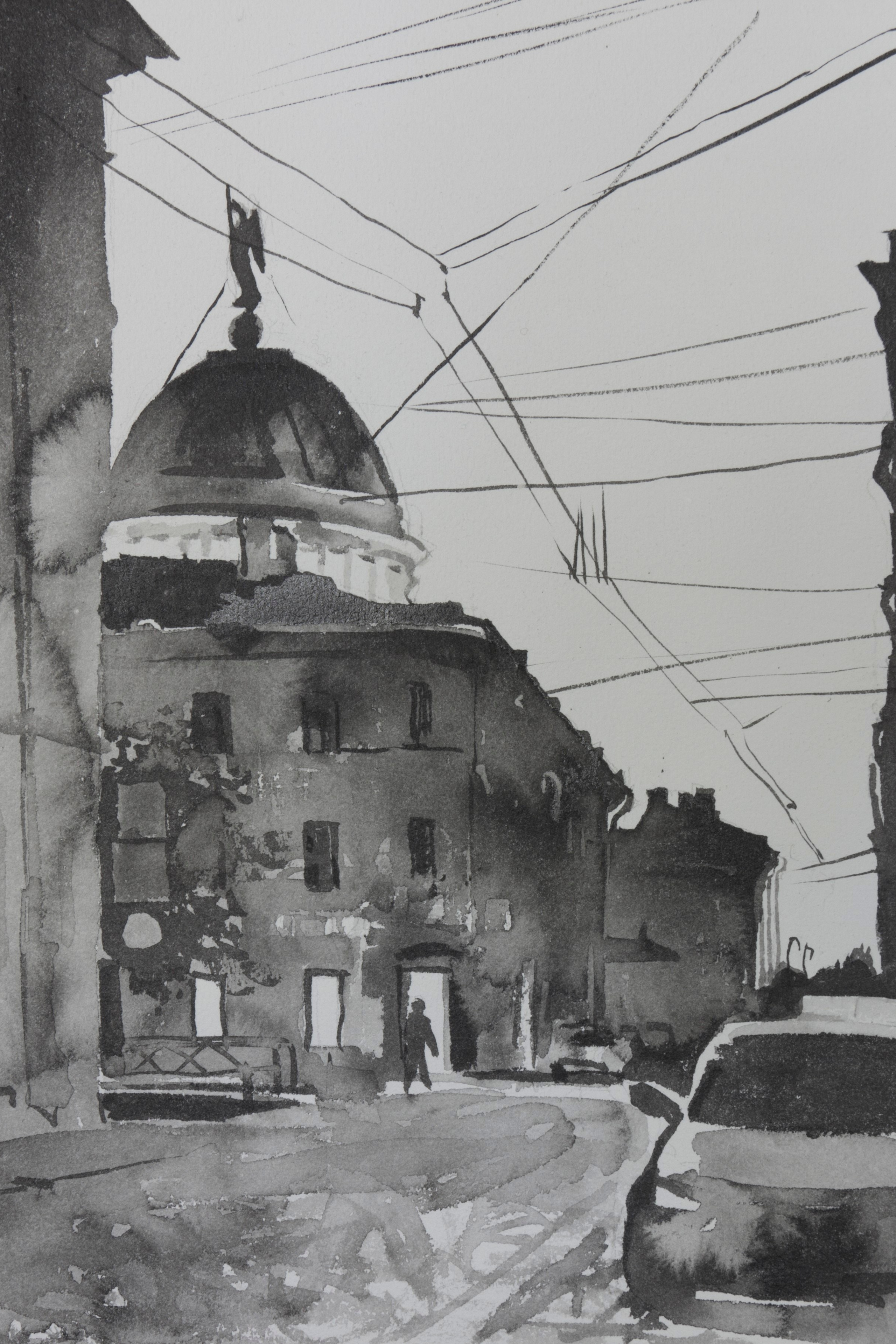 Белые ночи. Графика. 2024