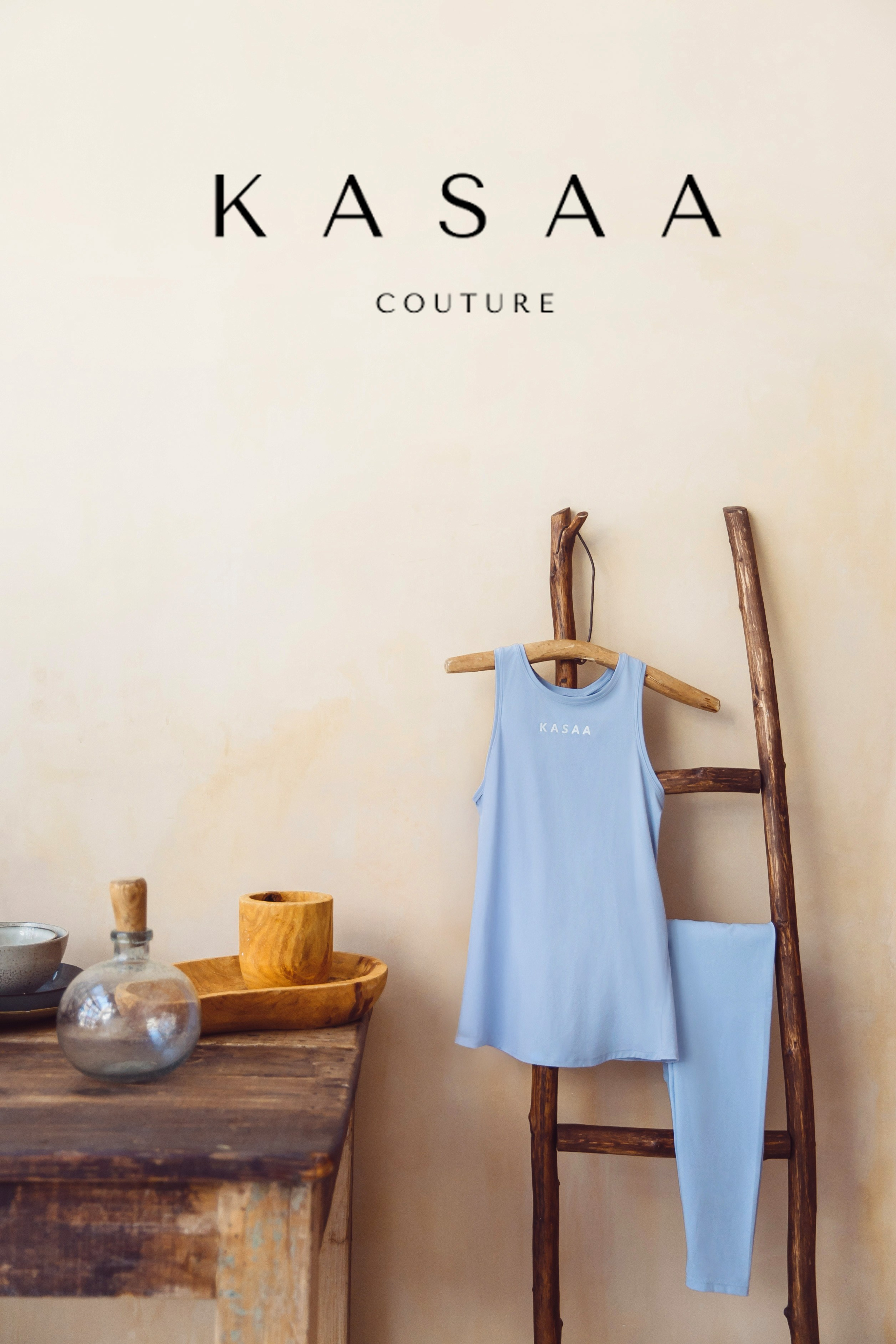 Каталожная съёмка премиальной одежды для йоги Kasaa Couture
