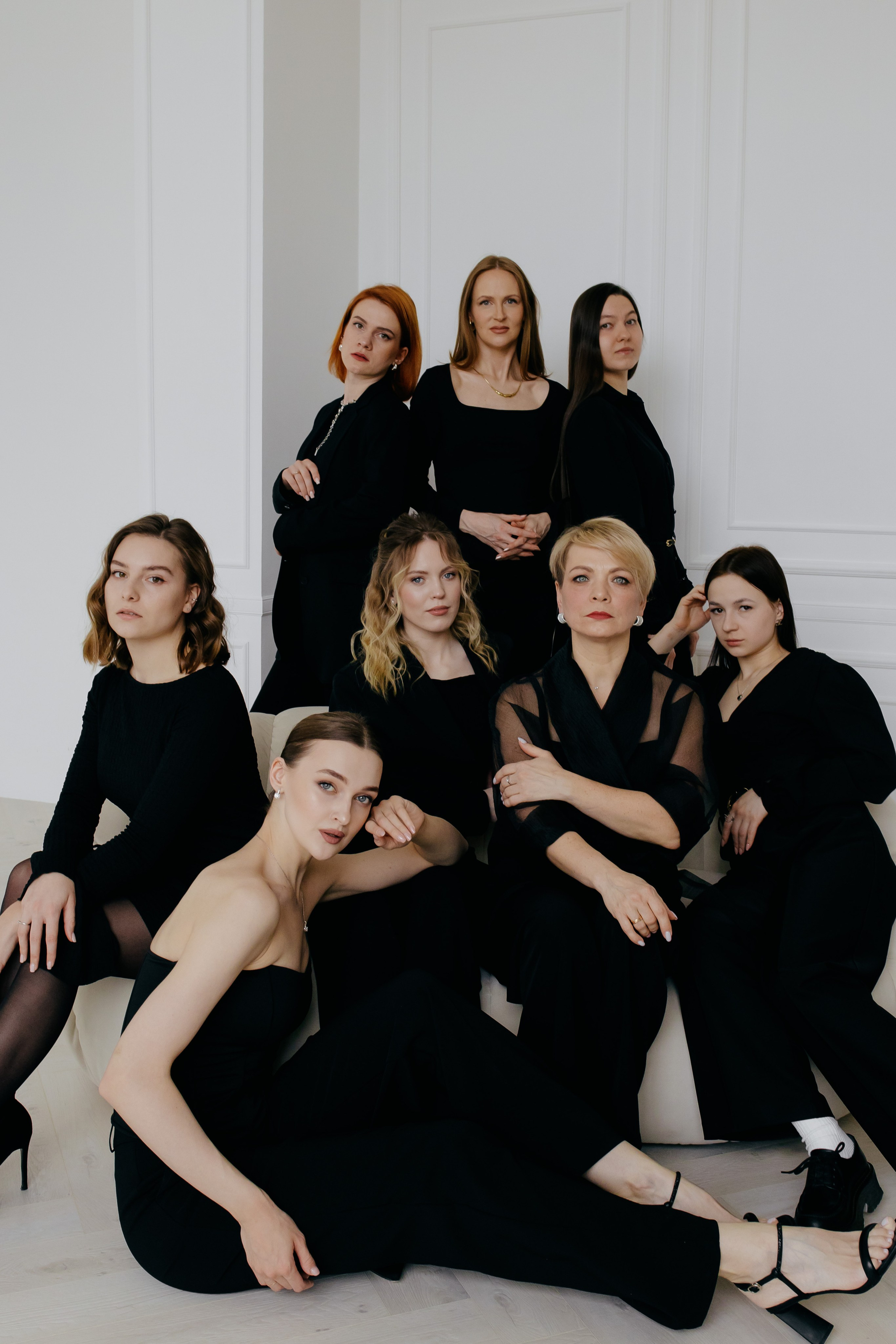 Фотоссесия коллектива Модельной школы