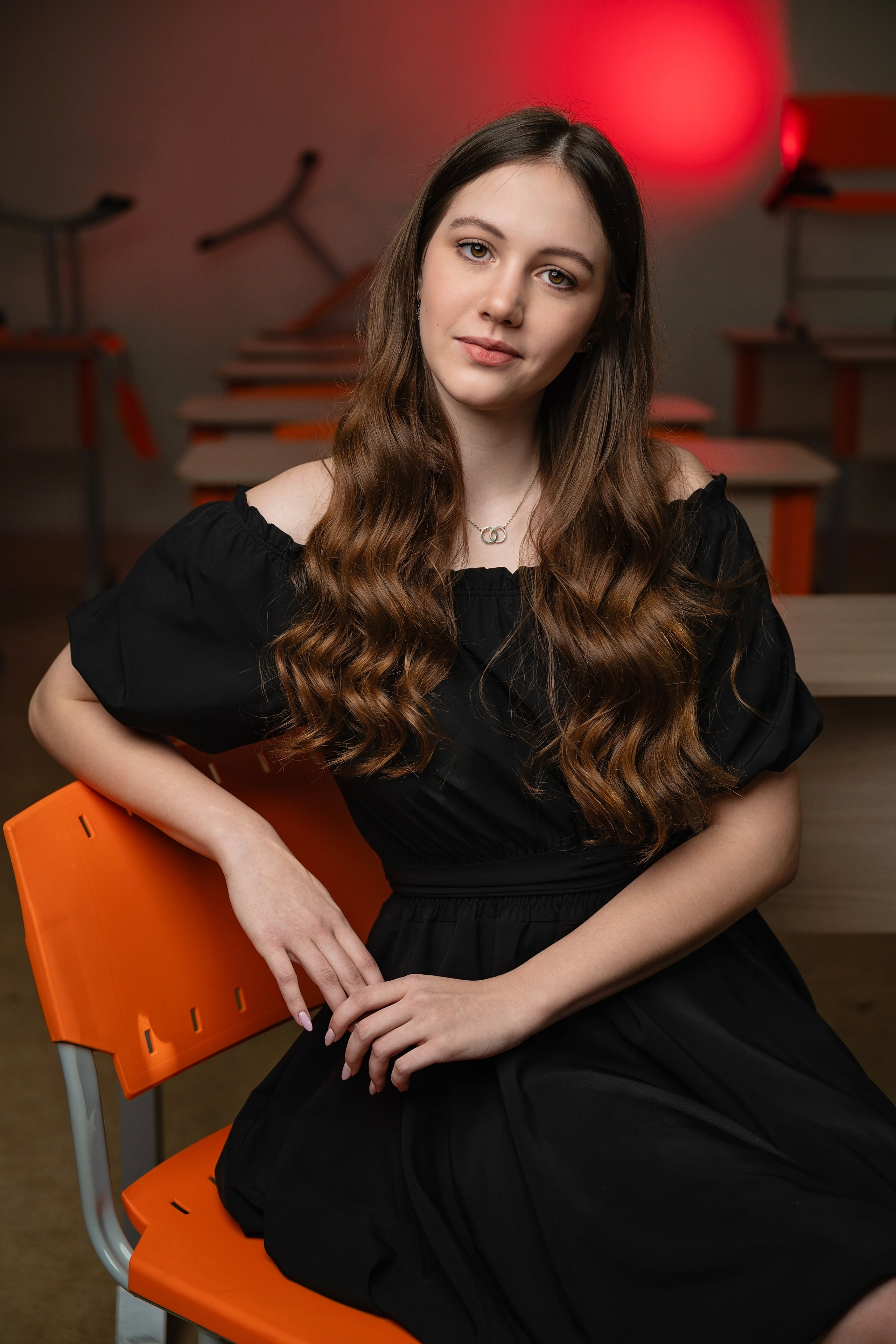 Портреты старших классов с&nbsp;цветным светом