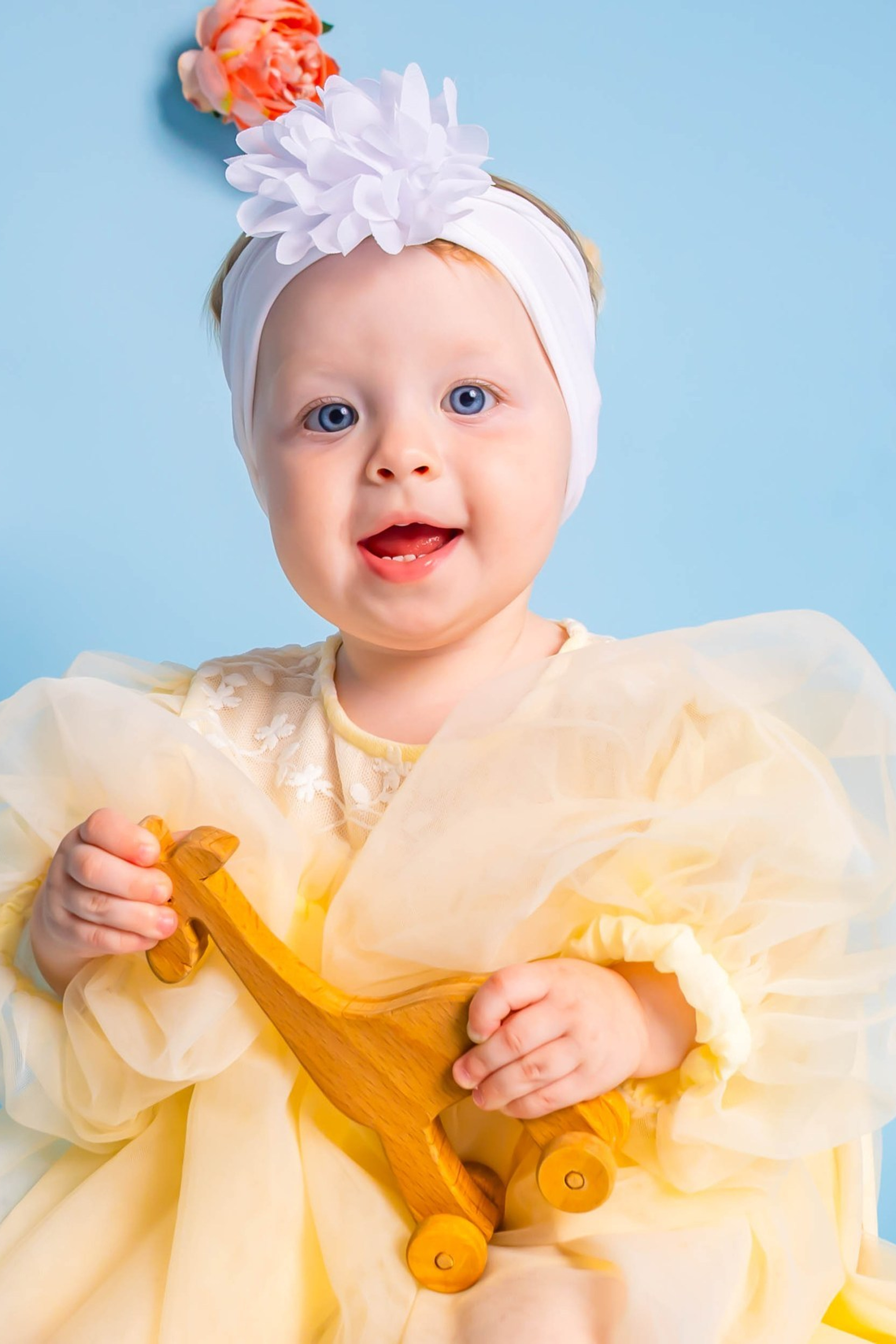 Фотозона для малышки, девочка годик