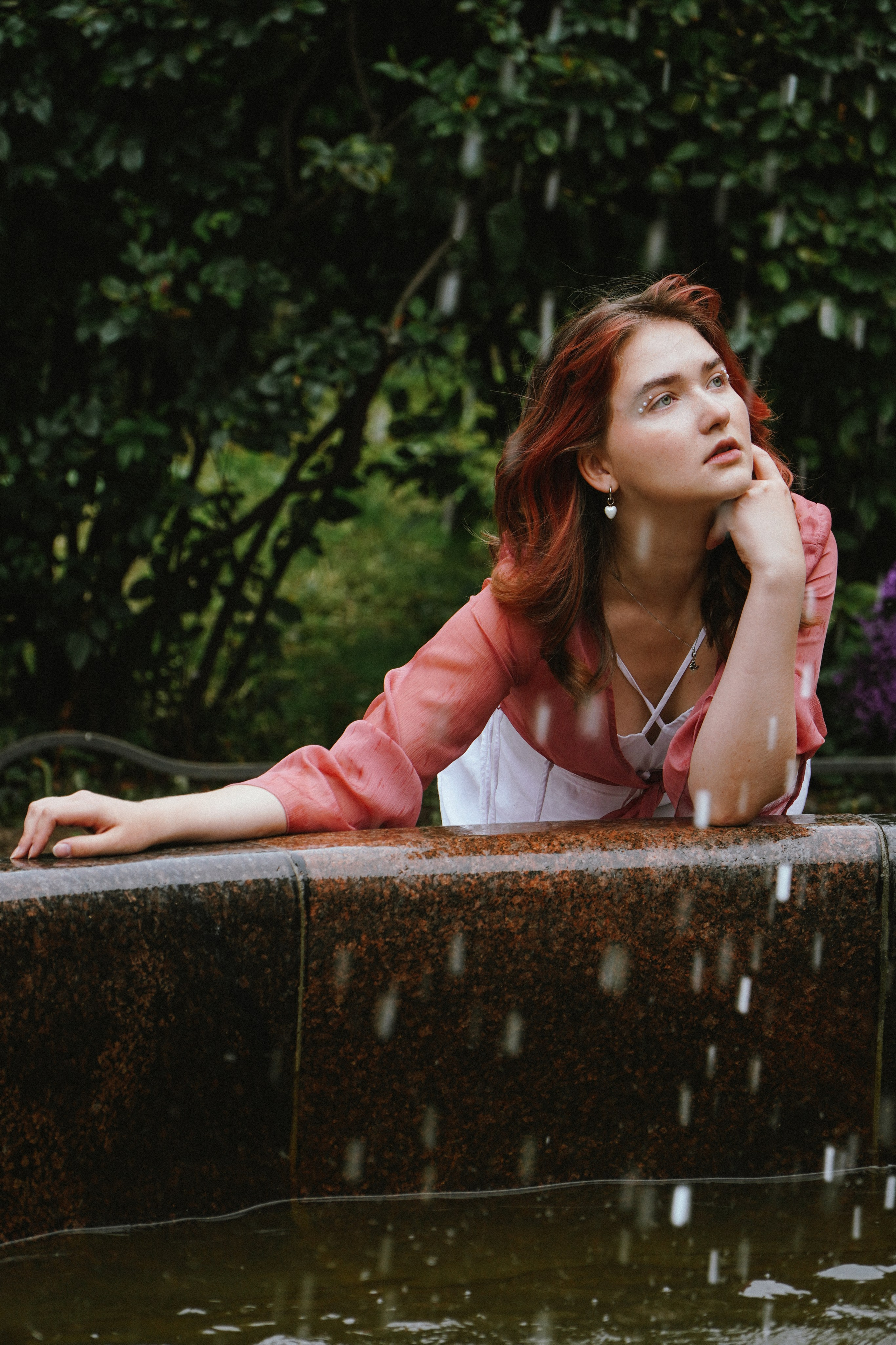 Катя. В саду. Фотограф | видеограф в питере, зовут лина