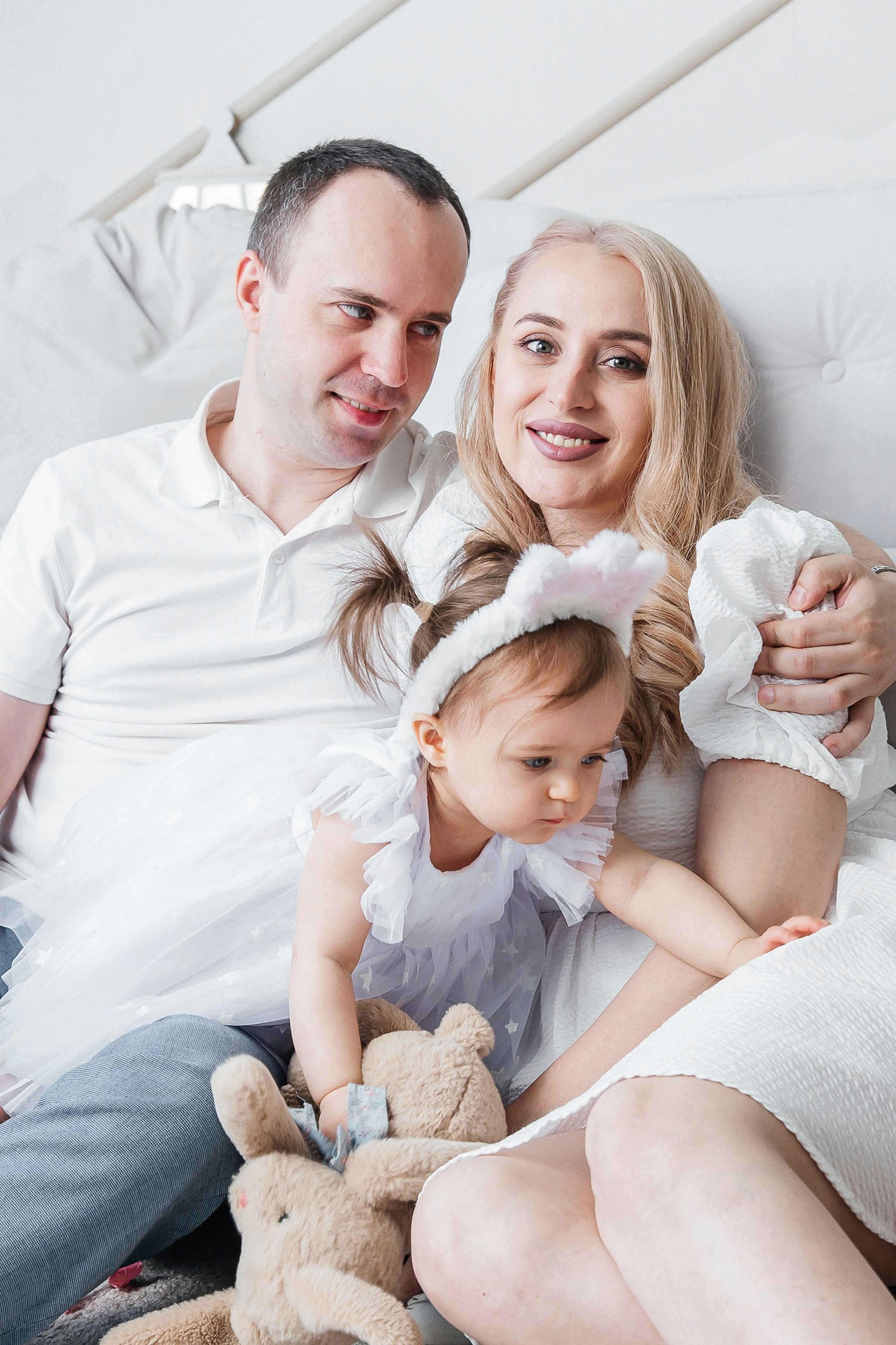 1 годик, в студии