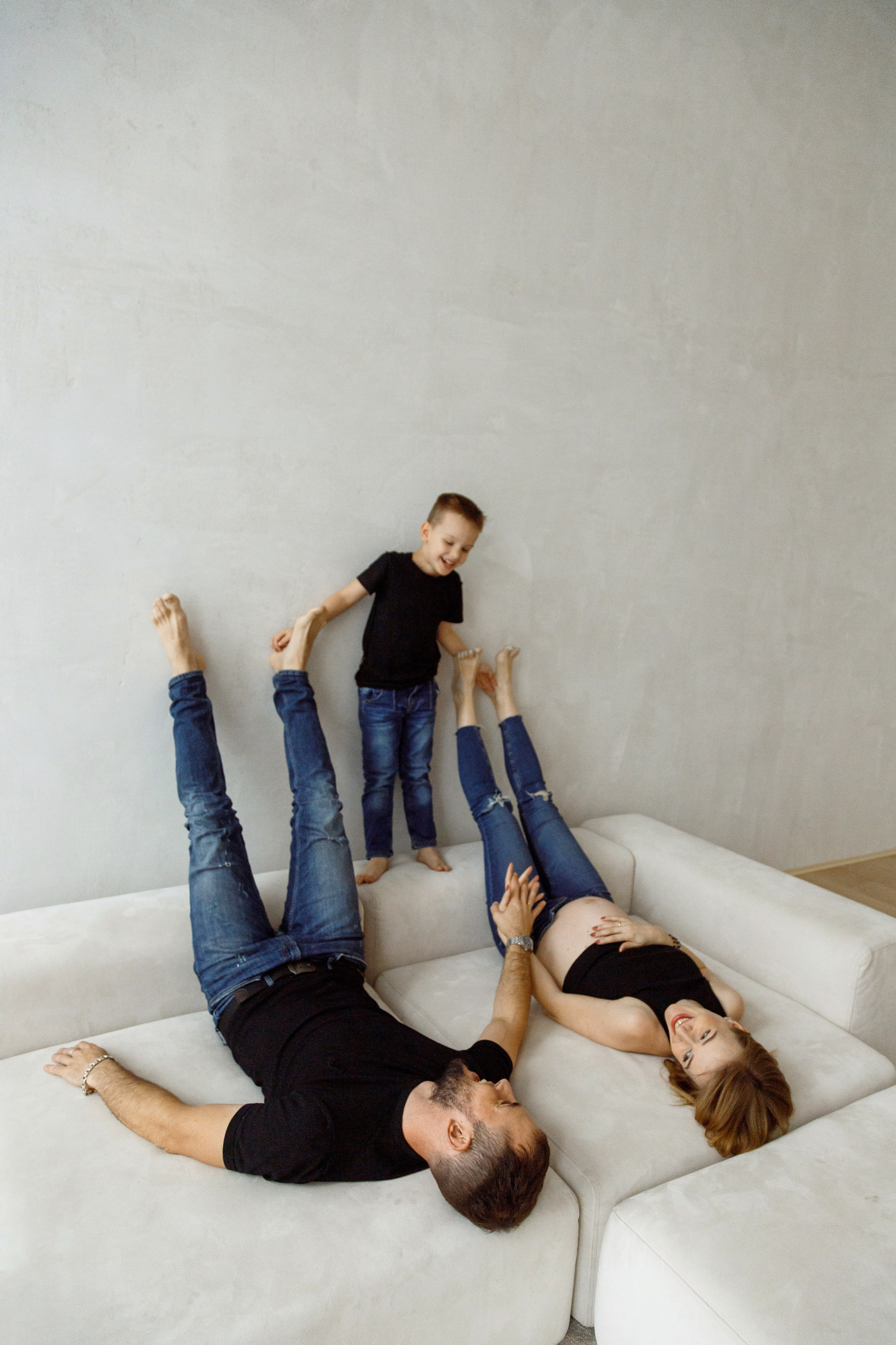 Фотосессия беременности в фотостудии «Мимика»