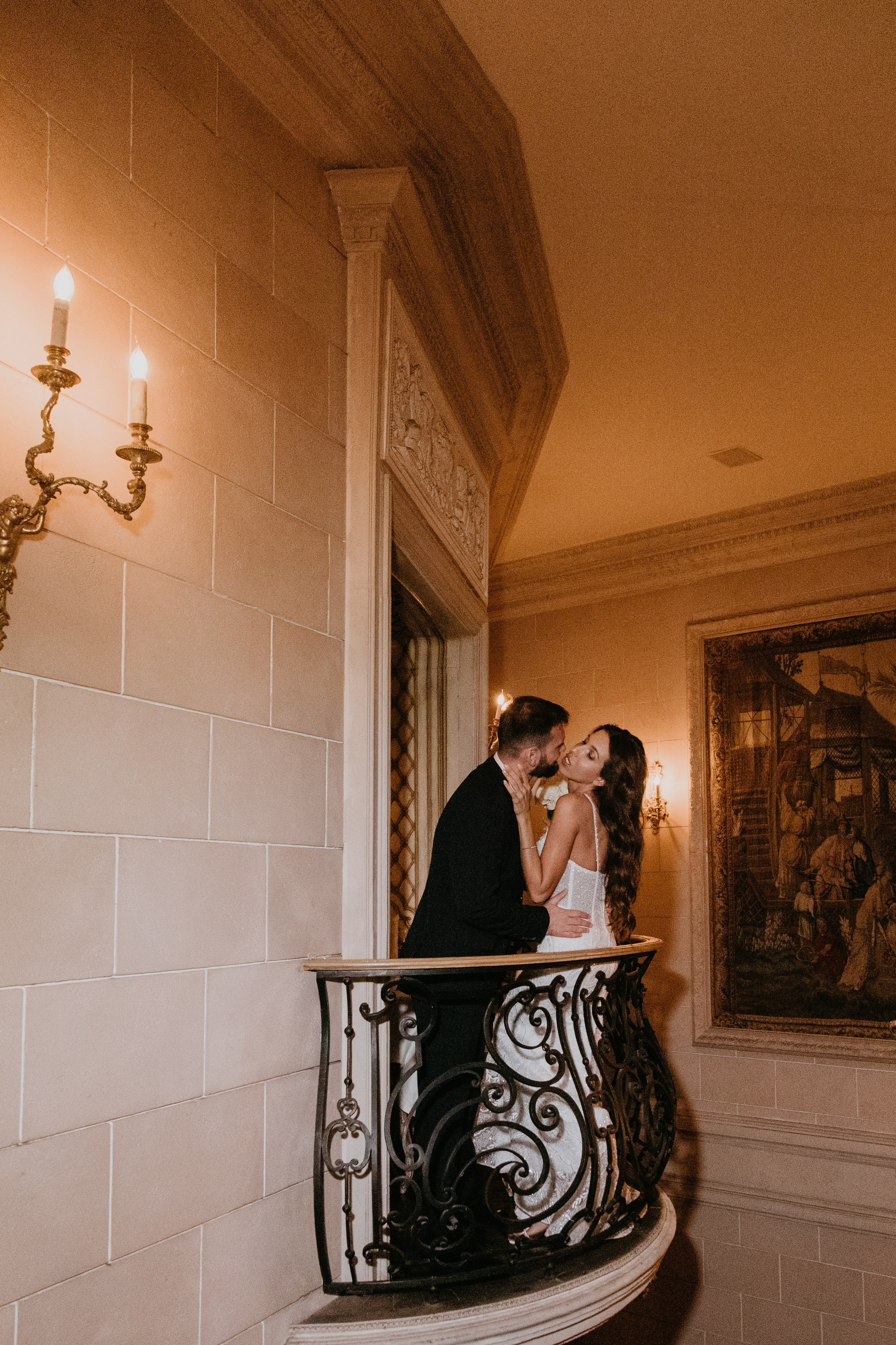 Свадебная фотосессия Амины и Антона в ресторане «Турандот»