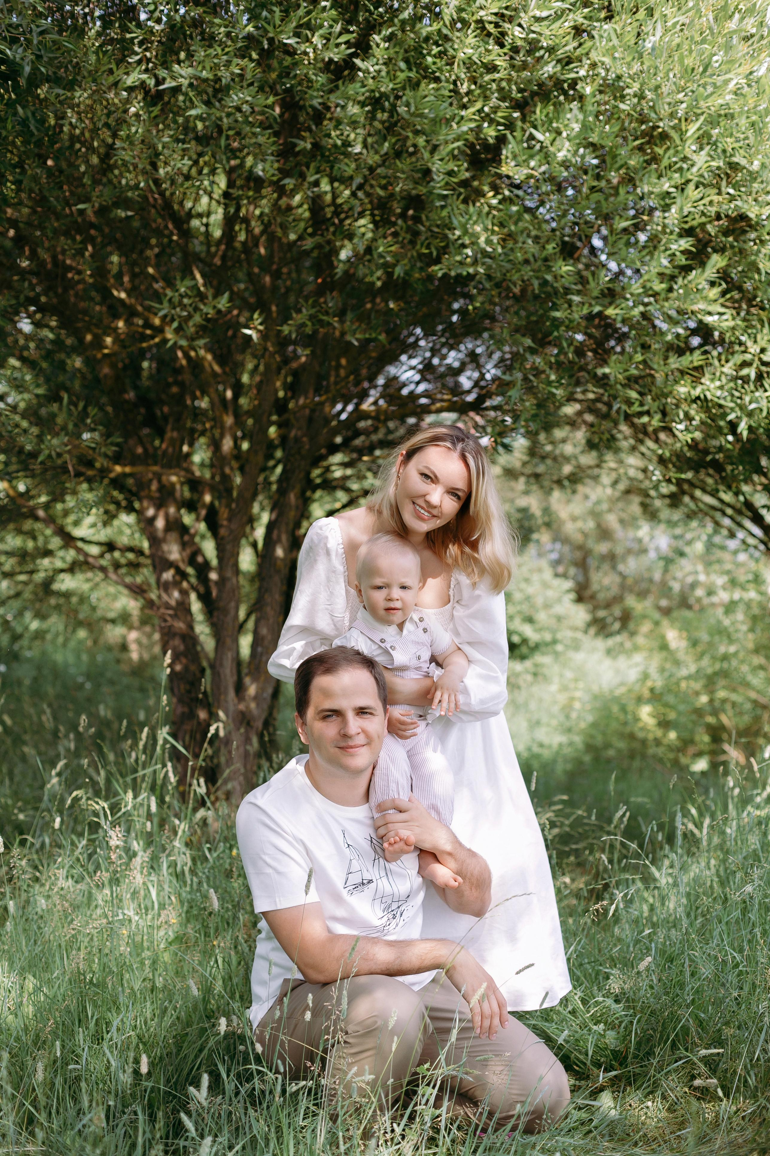 Жаркая летняя фотосессия около пруда Пыхтино