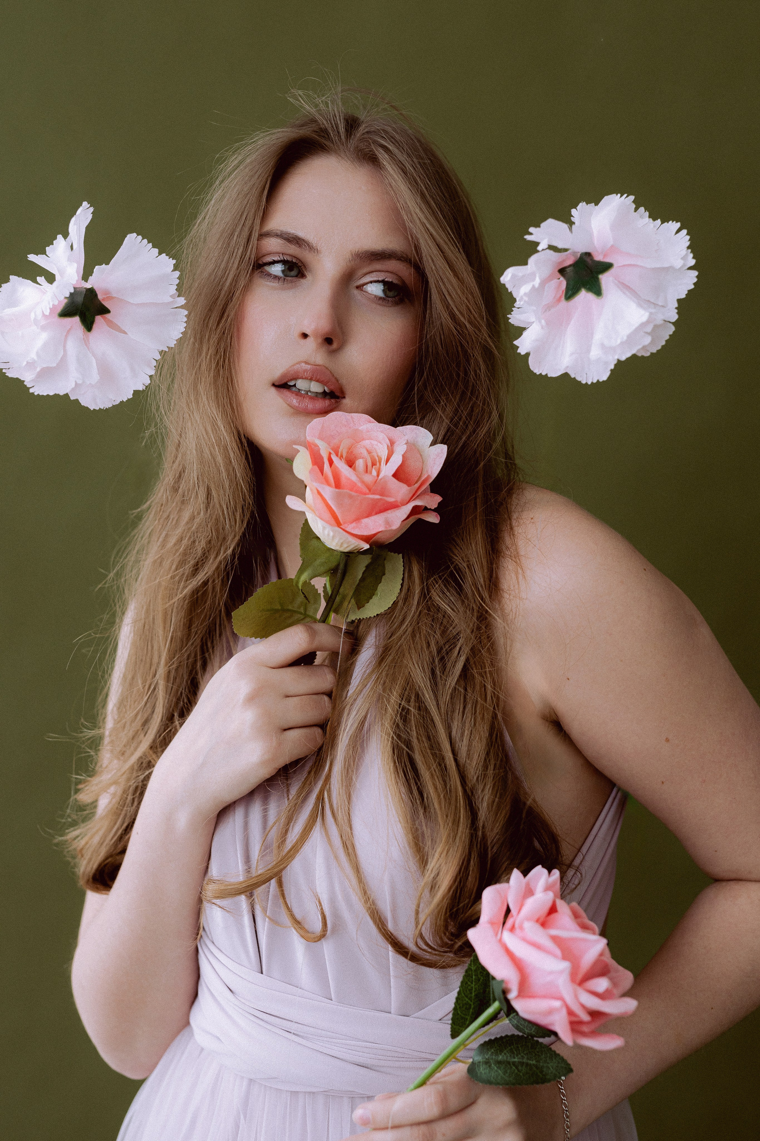 ЦВЕТОЧНАЯ ЭСТЕТИКА — СТУДИЙНЫЙ ПОРТРЕТ