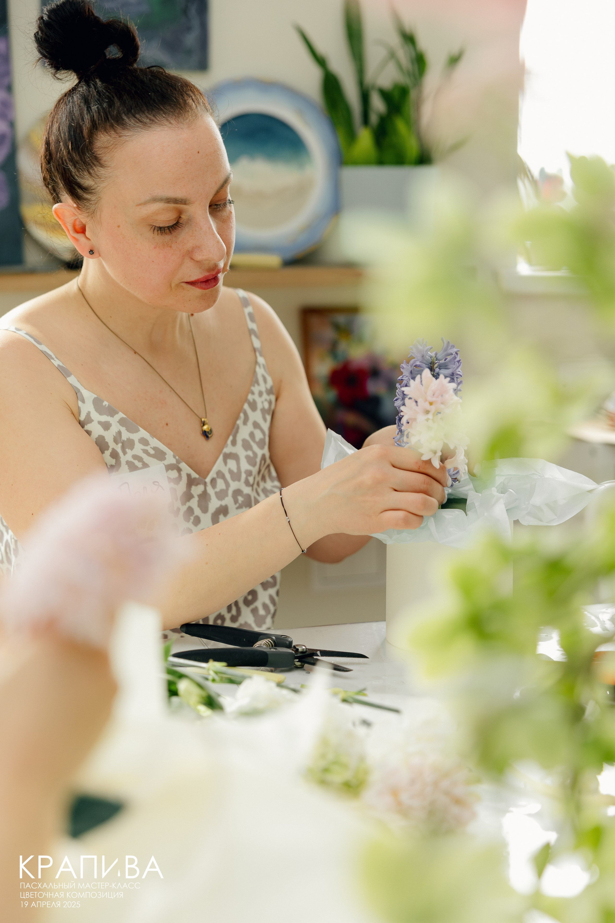 Пасхальный МК от студии цветов Крапива