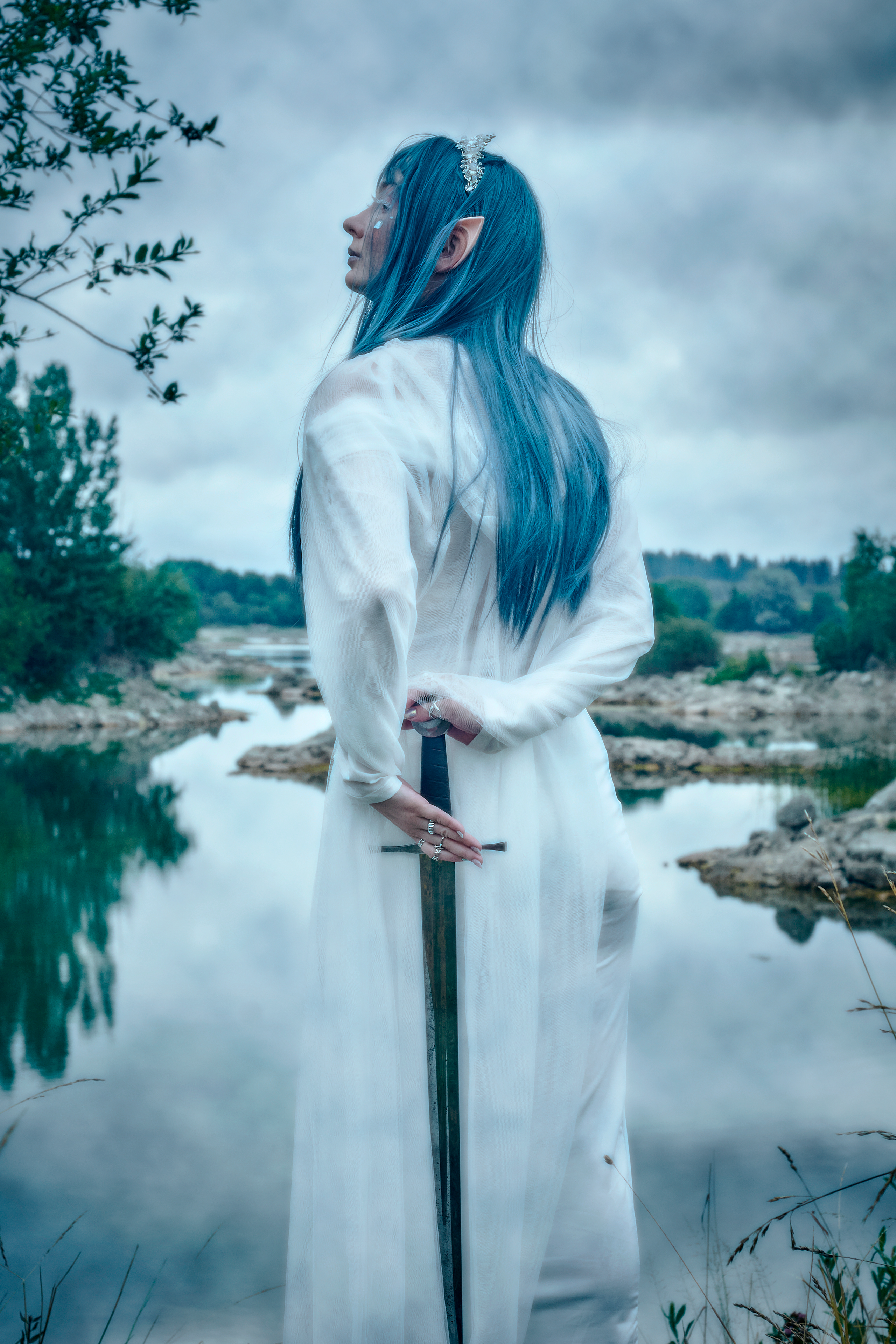 Лина на карьере