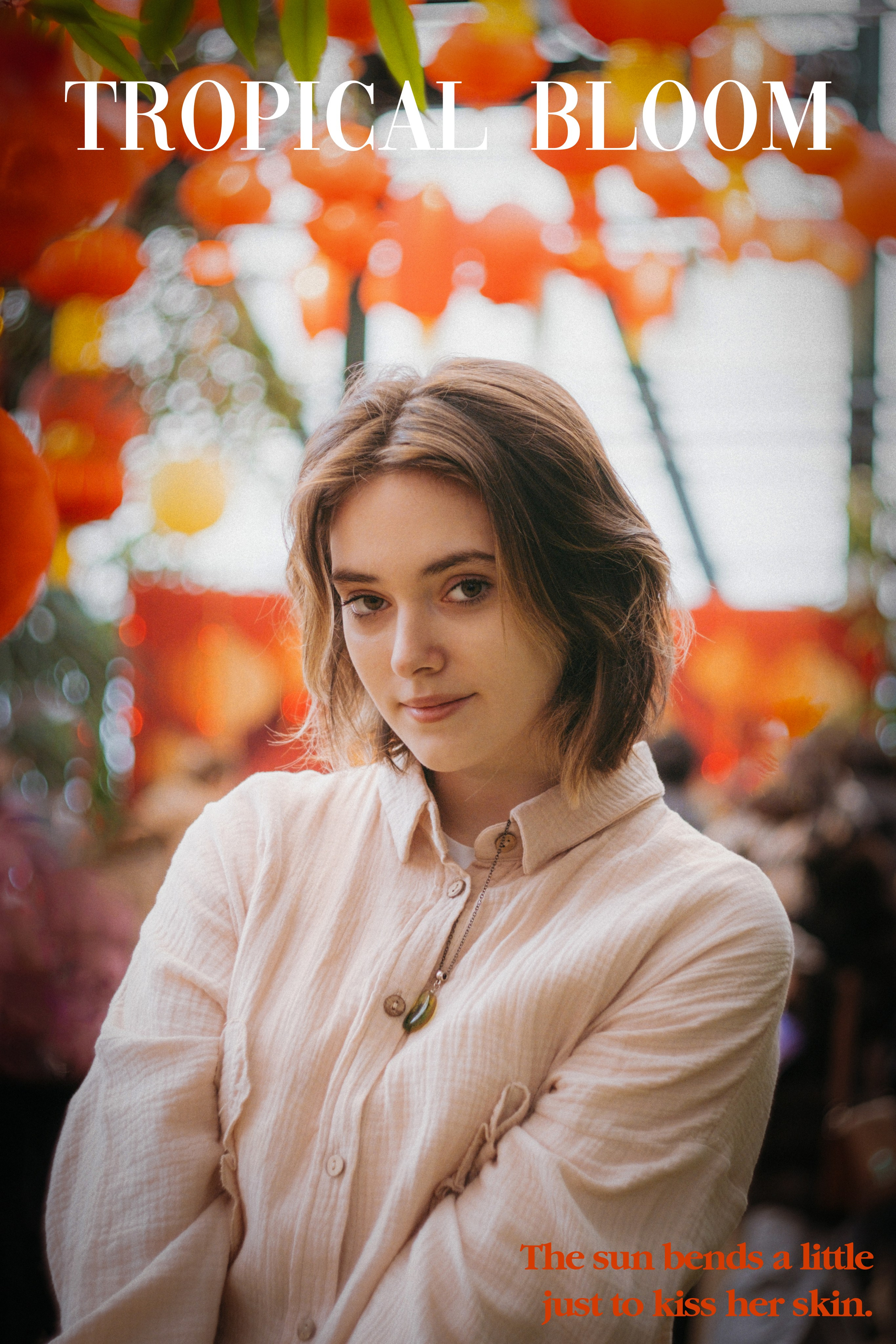 Тропическая фотосессия для Кати
