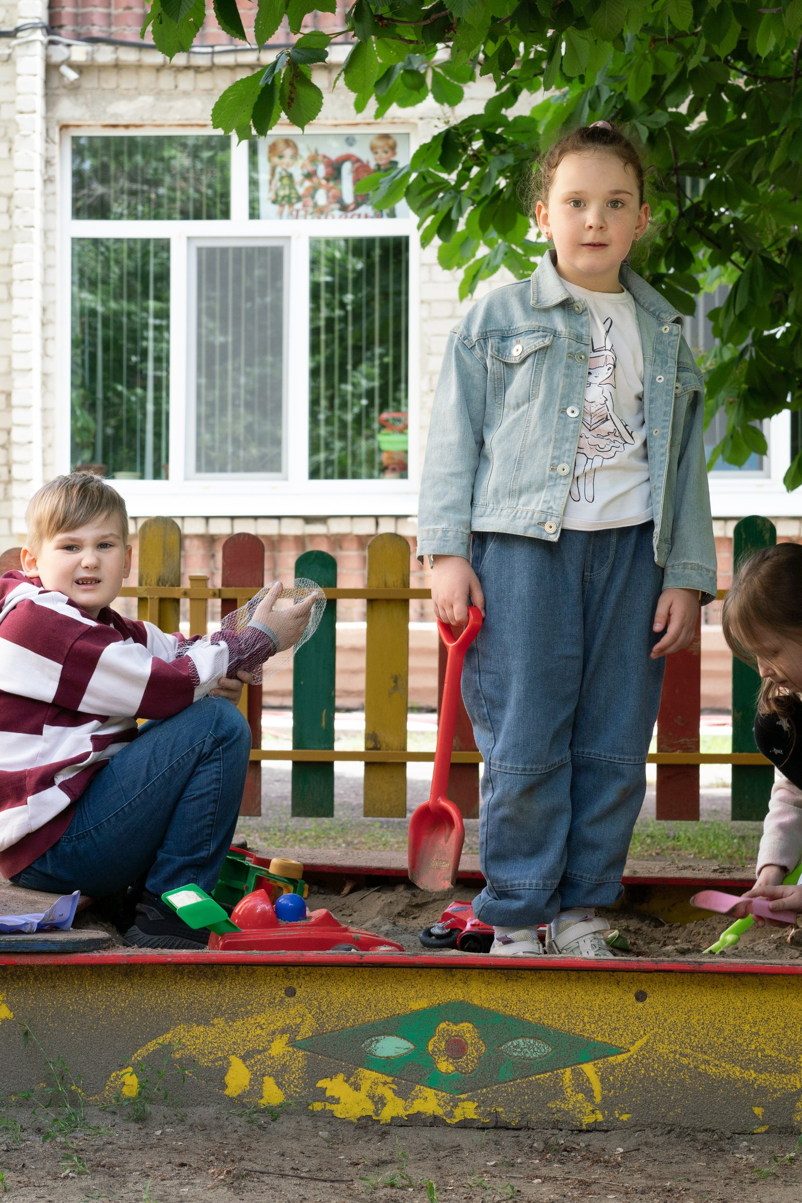 Детский сад, прогулка