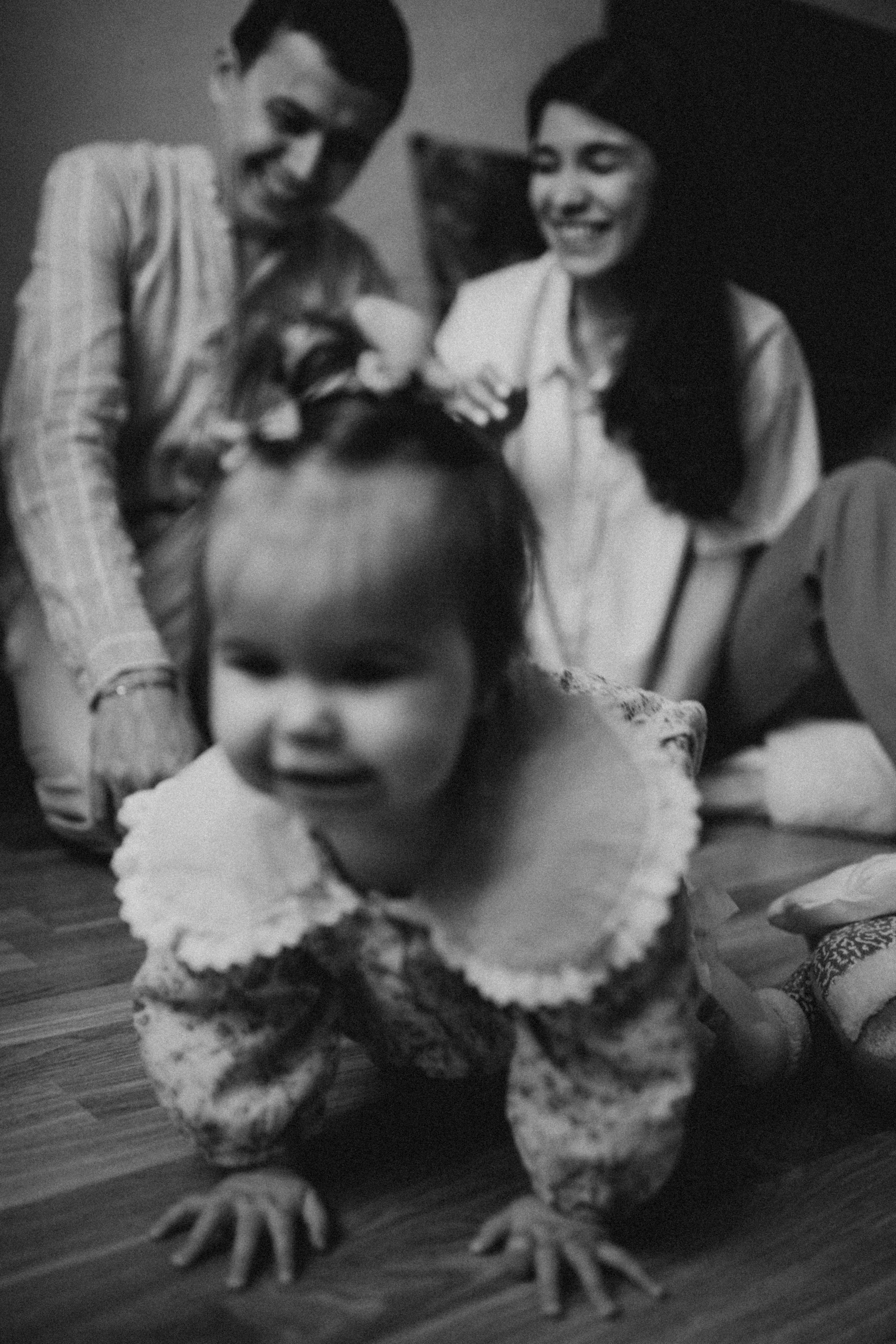 Барно, Сергей и крошка Таисия