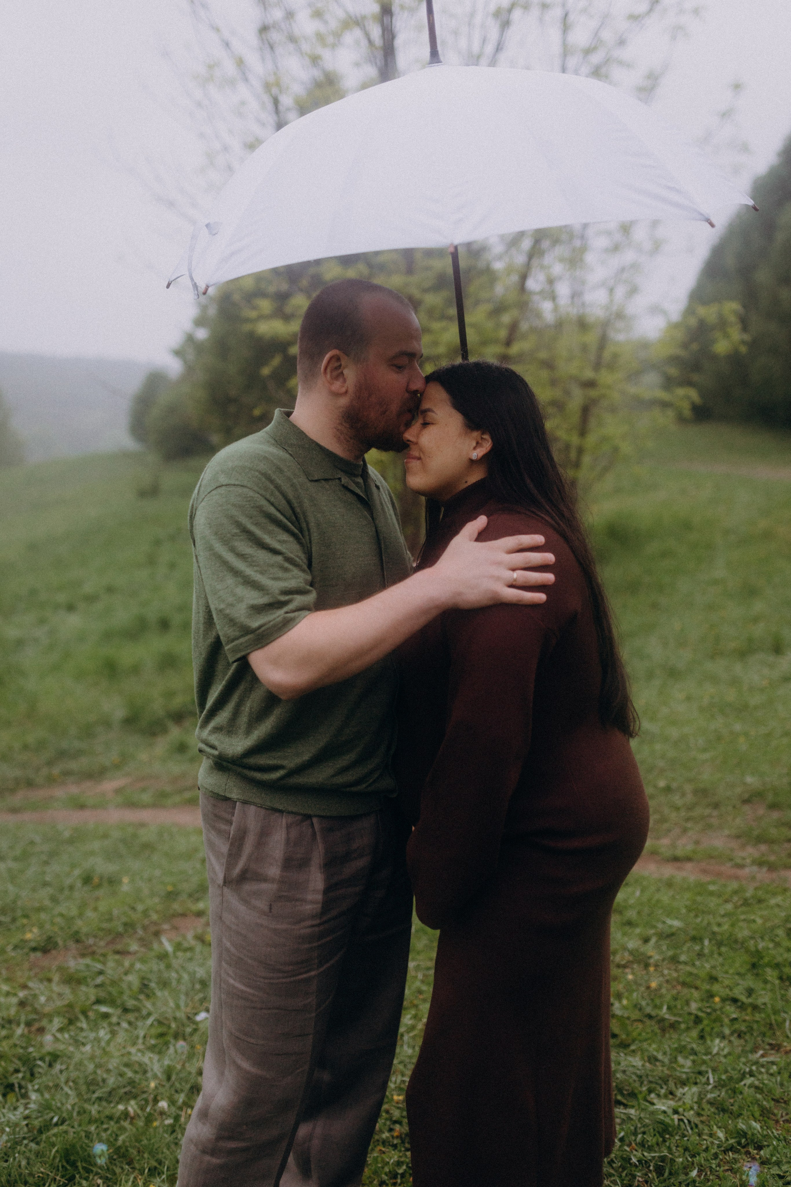 Беременная фотопрогулка Ксюши и Кости