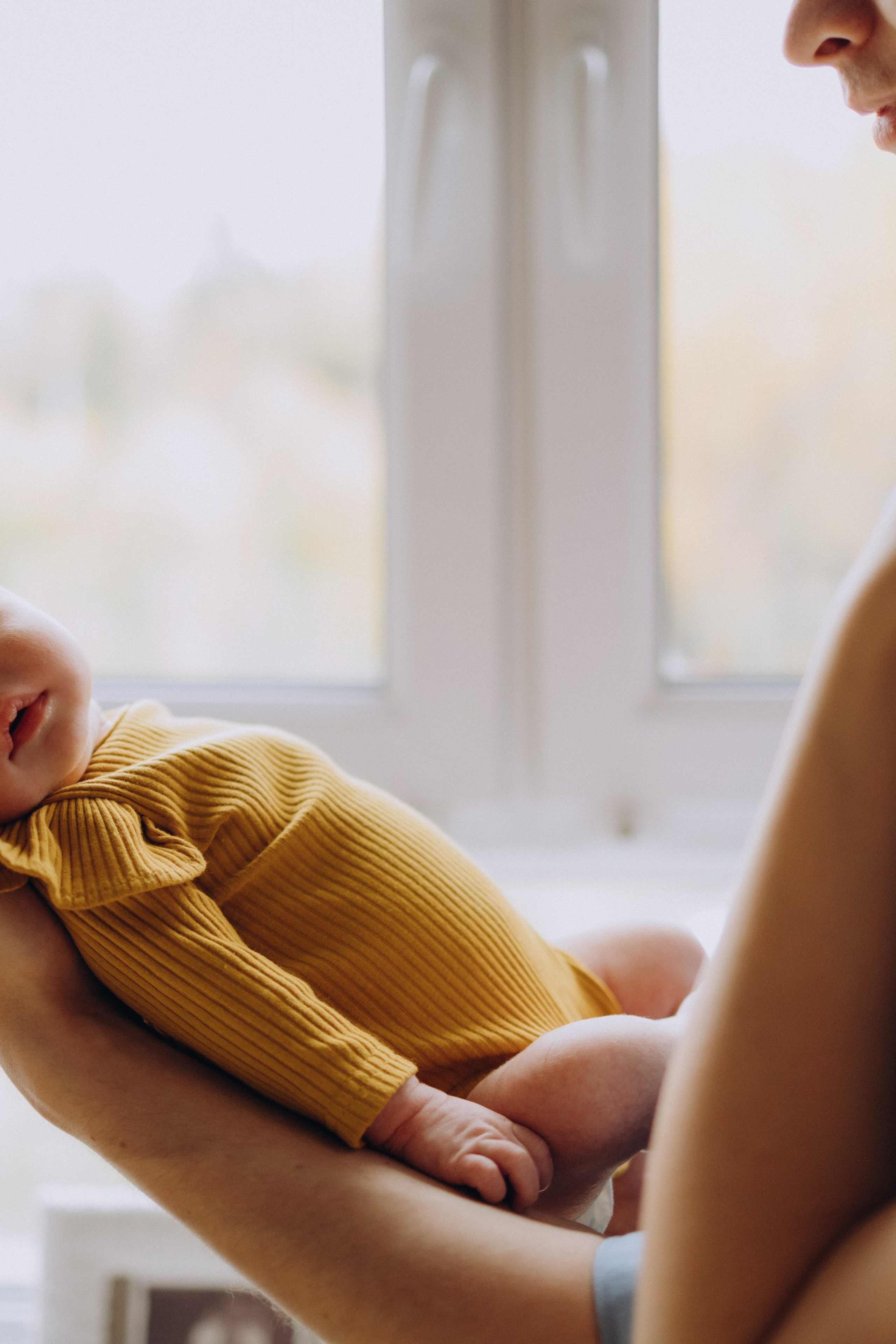 Ньюборн в Москве с малышкой Тоней