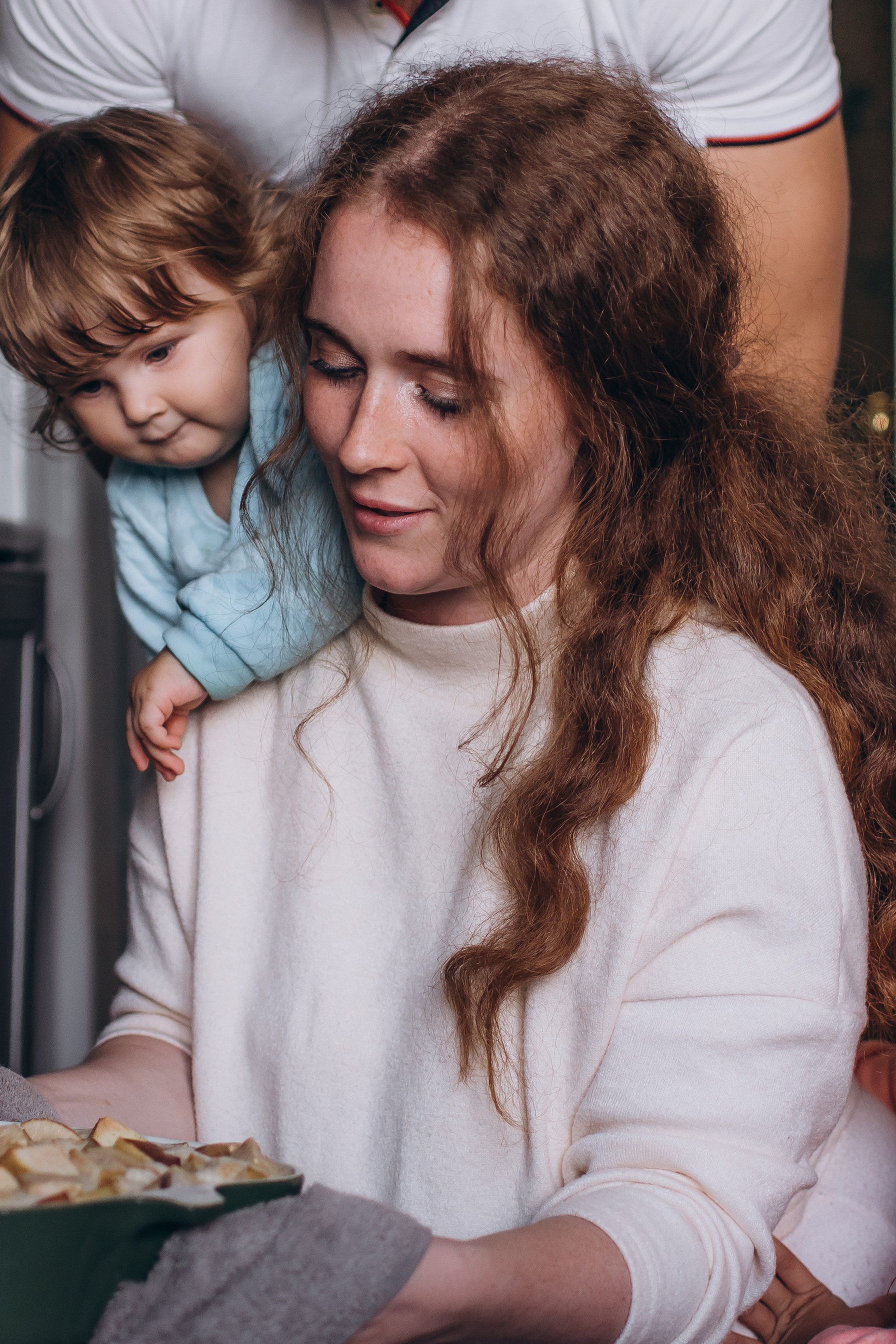 Семья Гонтаренко, домашняя теплая фотосессия.