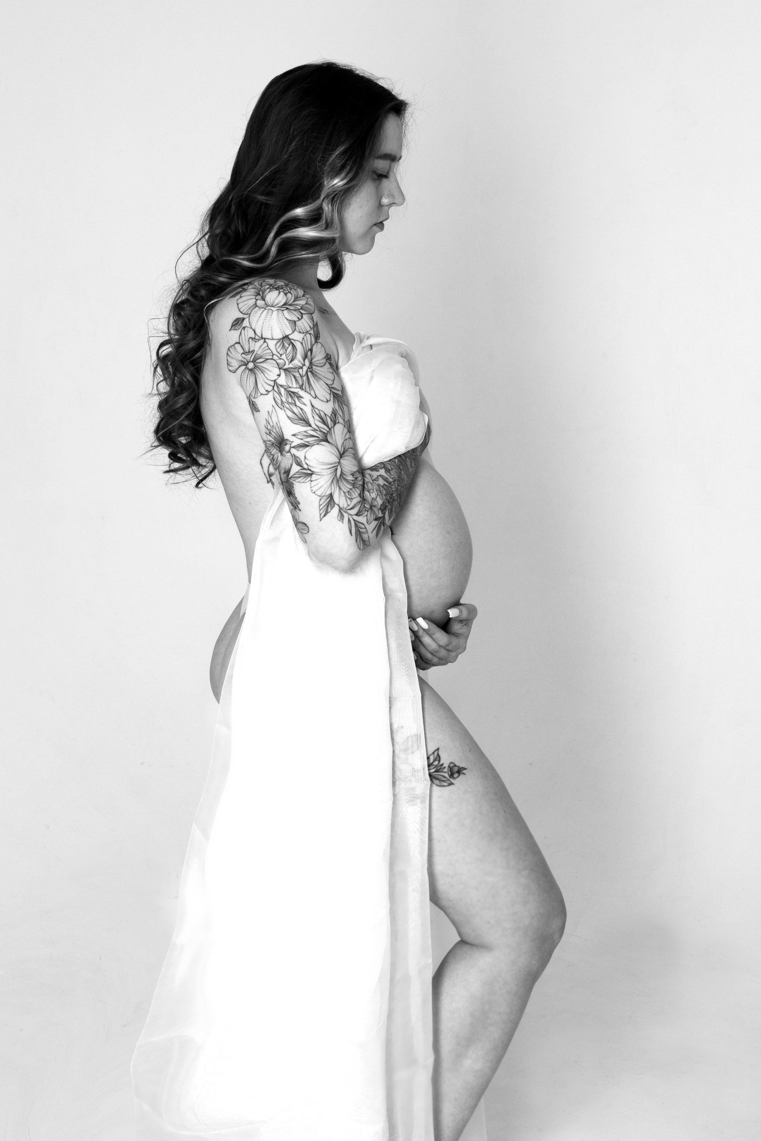 Студийная съемка беременности Анастасии