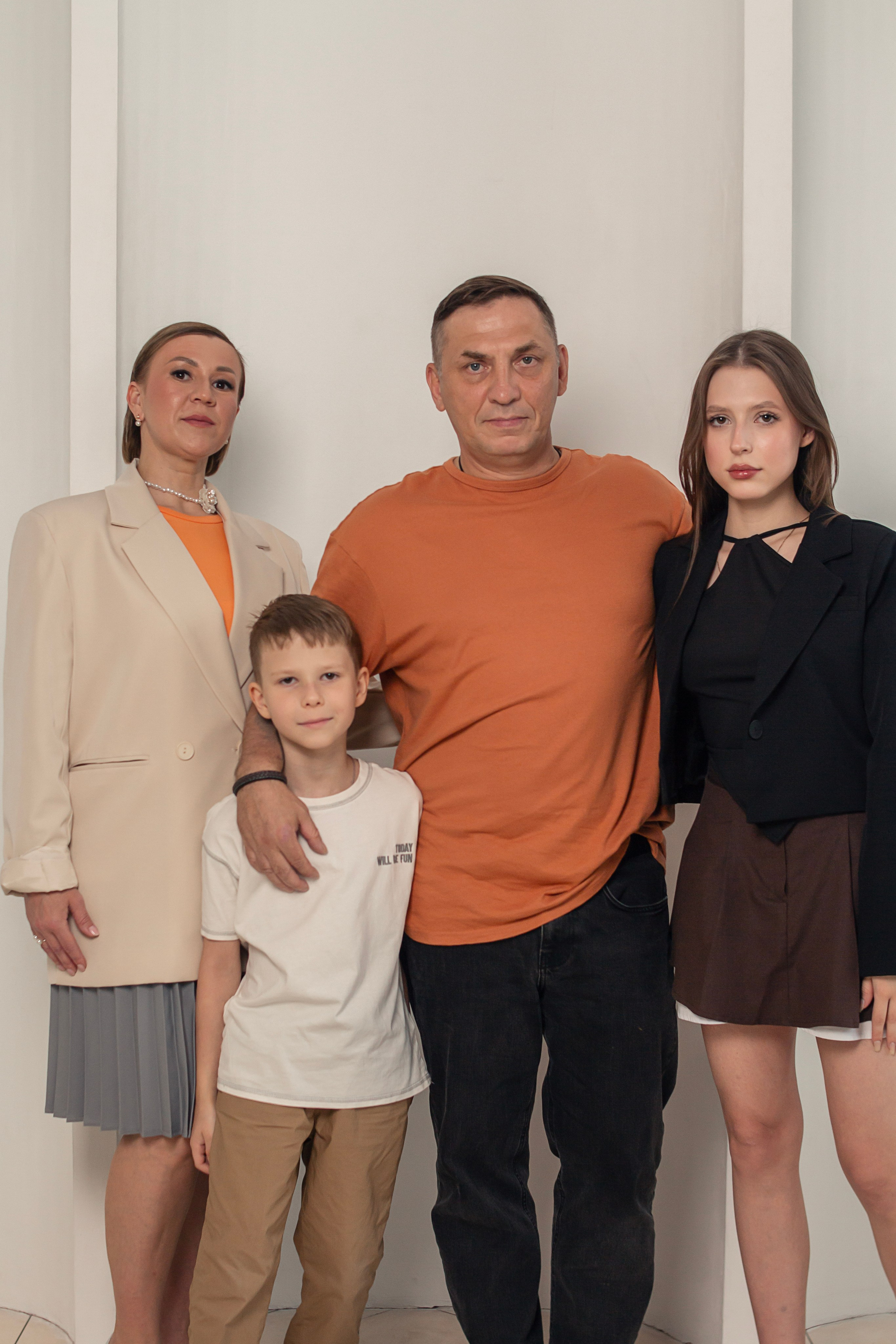 Гузель и семья